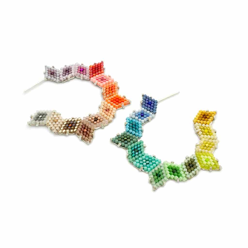 CANDONGAS ARCO IRIS 13 MINI ROMBOS - miniatura 1