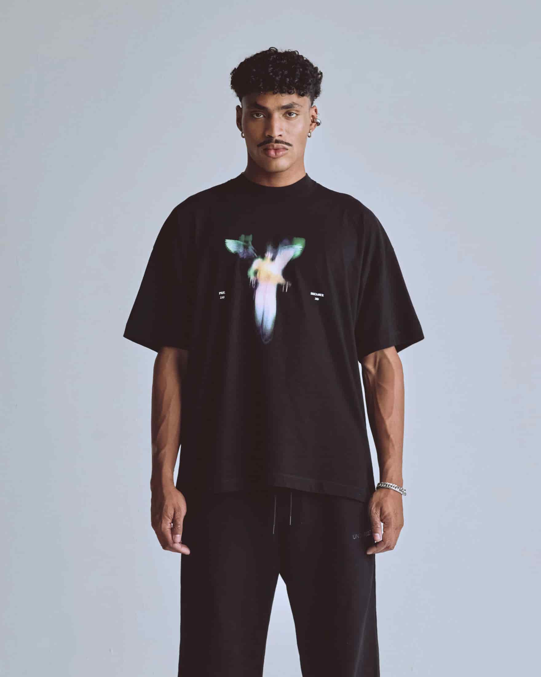 Capsule Angel Tshirt Black - miniatura 2