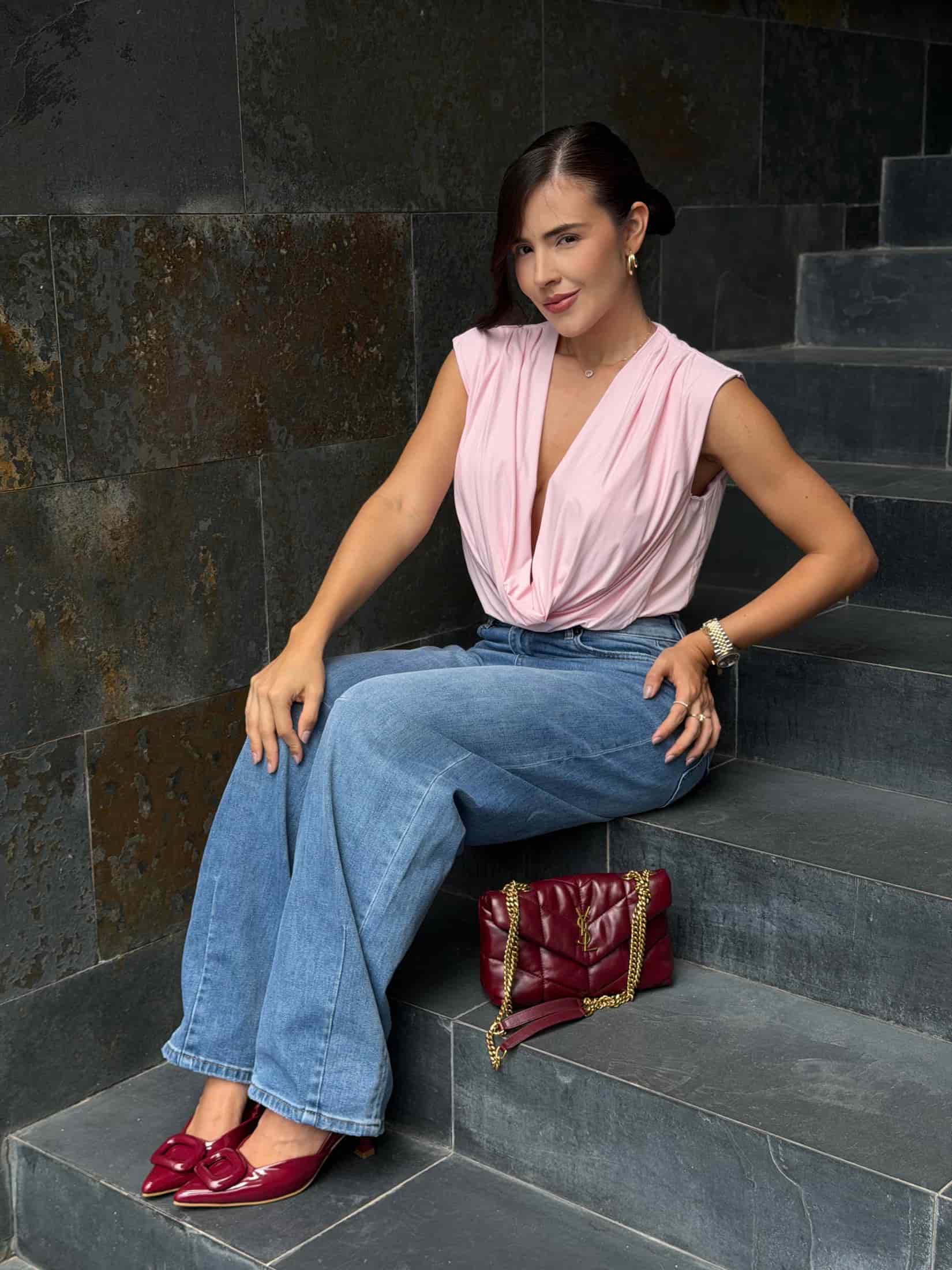 BLUSA PILAR ROSA - miniatura 3