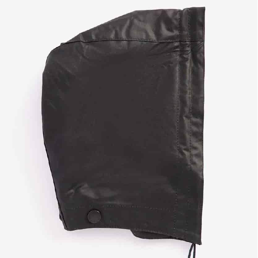 Waxed Cotton Plain Hood - miniatura 3