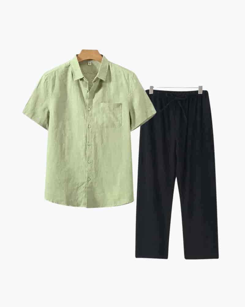 Old Money Linen Combo (Shortsleeve) - miniatura 4