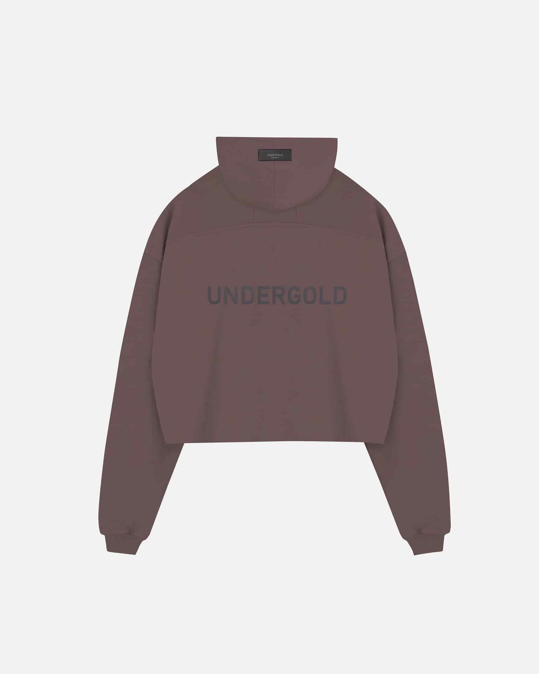 Line logo cropped hoodies - miniatura 8
