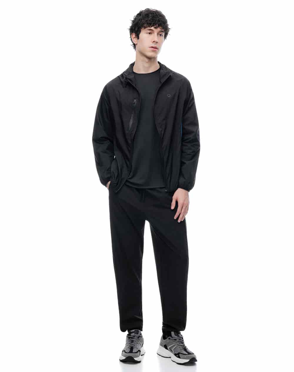 Chaqueta regular liviana negro hombre - miniatura 5