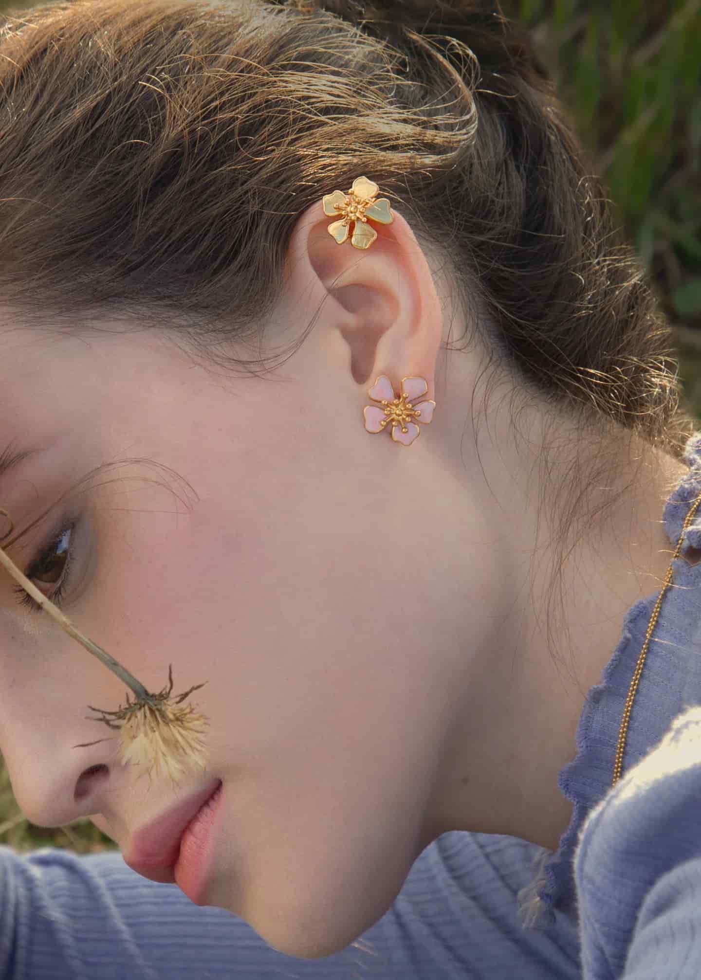 Earcuff Aurora mini dorado - miniatura 2