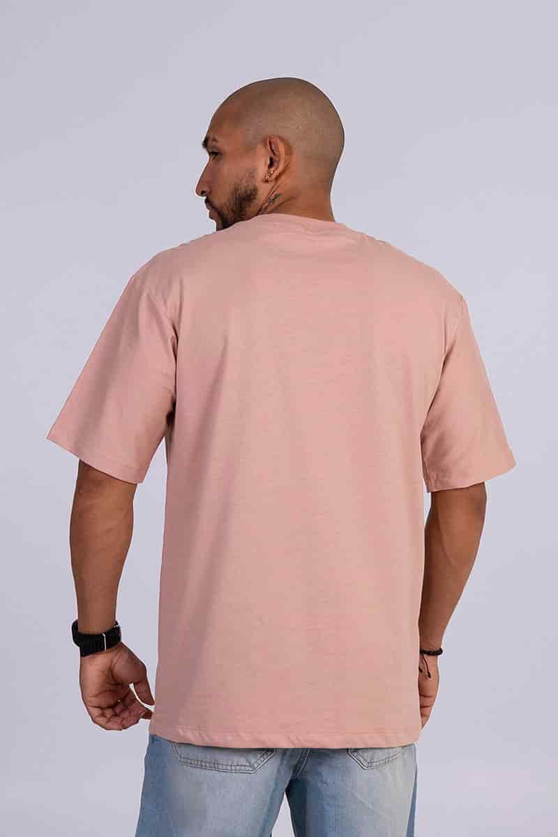Camiseta regular básica nude - miniatura 2