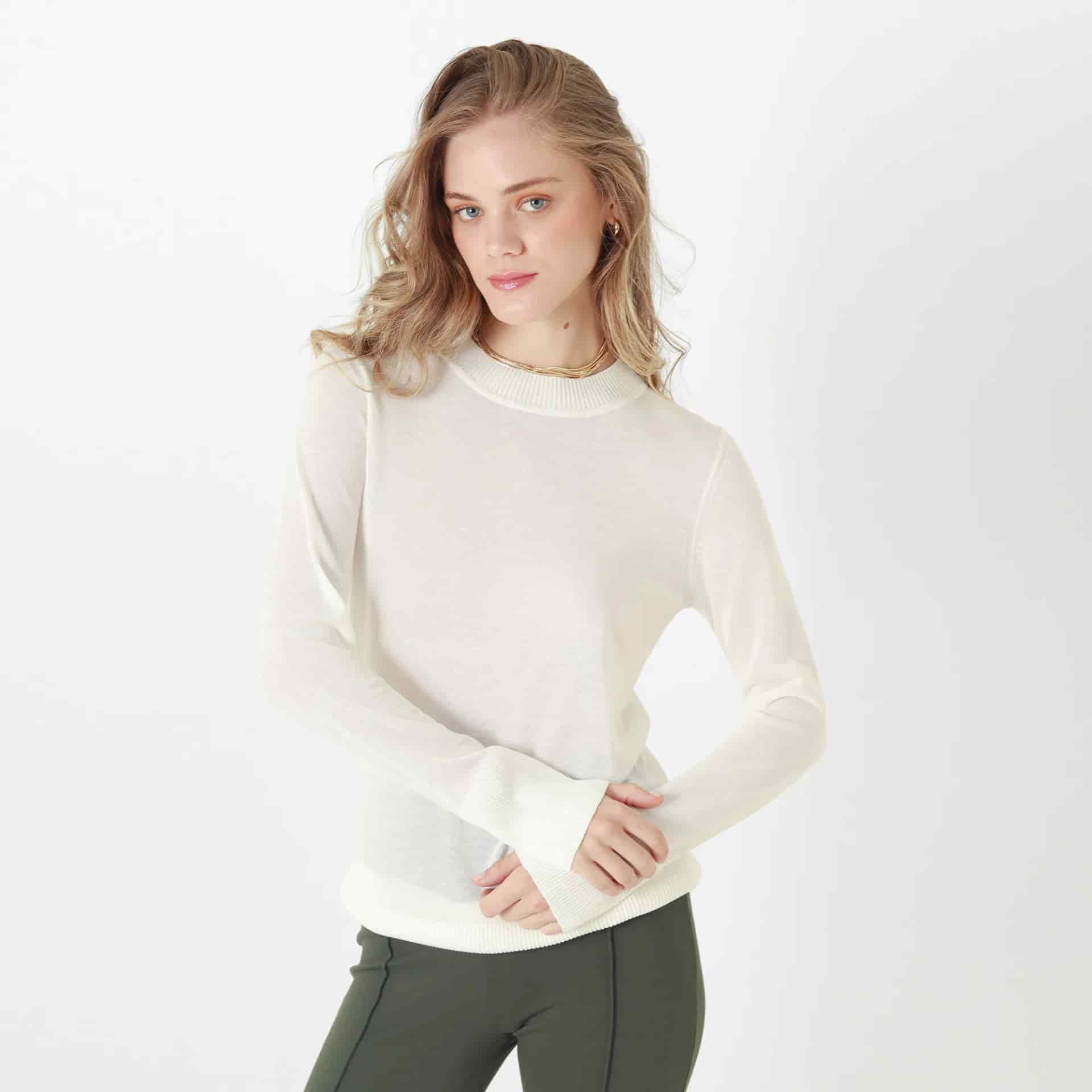 Sweater Cuello Alto Manga Larga - miniatura 8