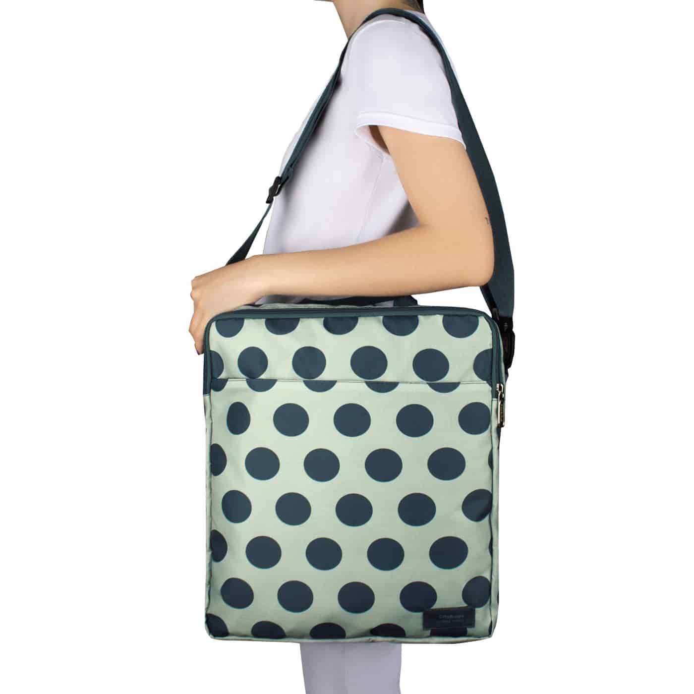 Bolso Manos Libres Convertible a Morral Citybags ULTRA Dots - miniatura 3