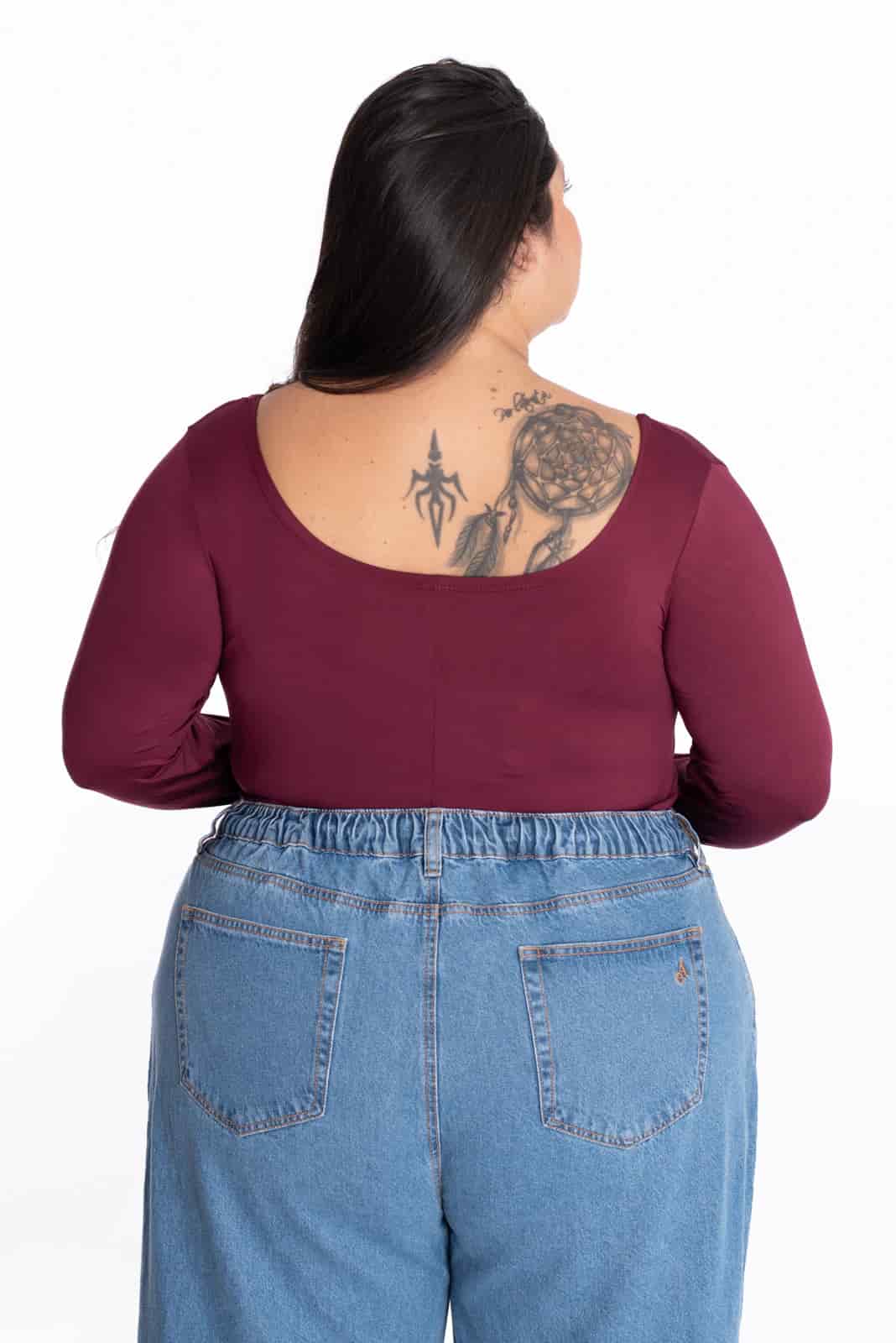 Crop Top Molly Vino - miniatura 4