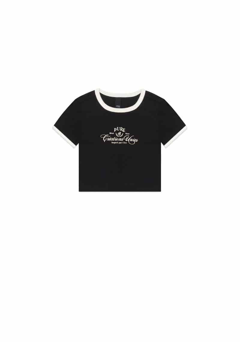 Atelier Black & White Crop top - miniatura 1