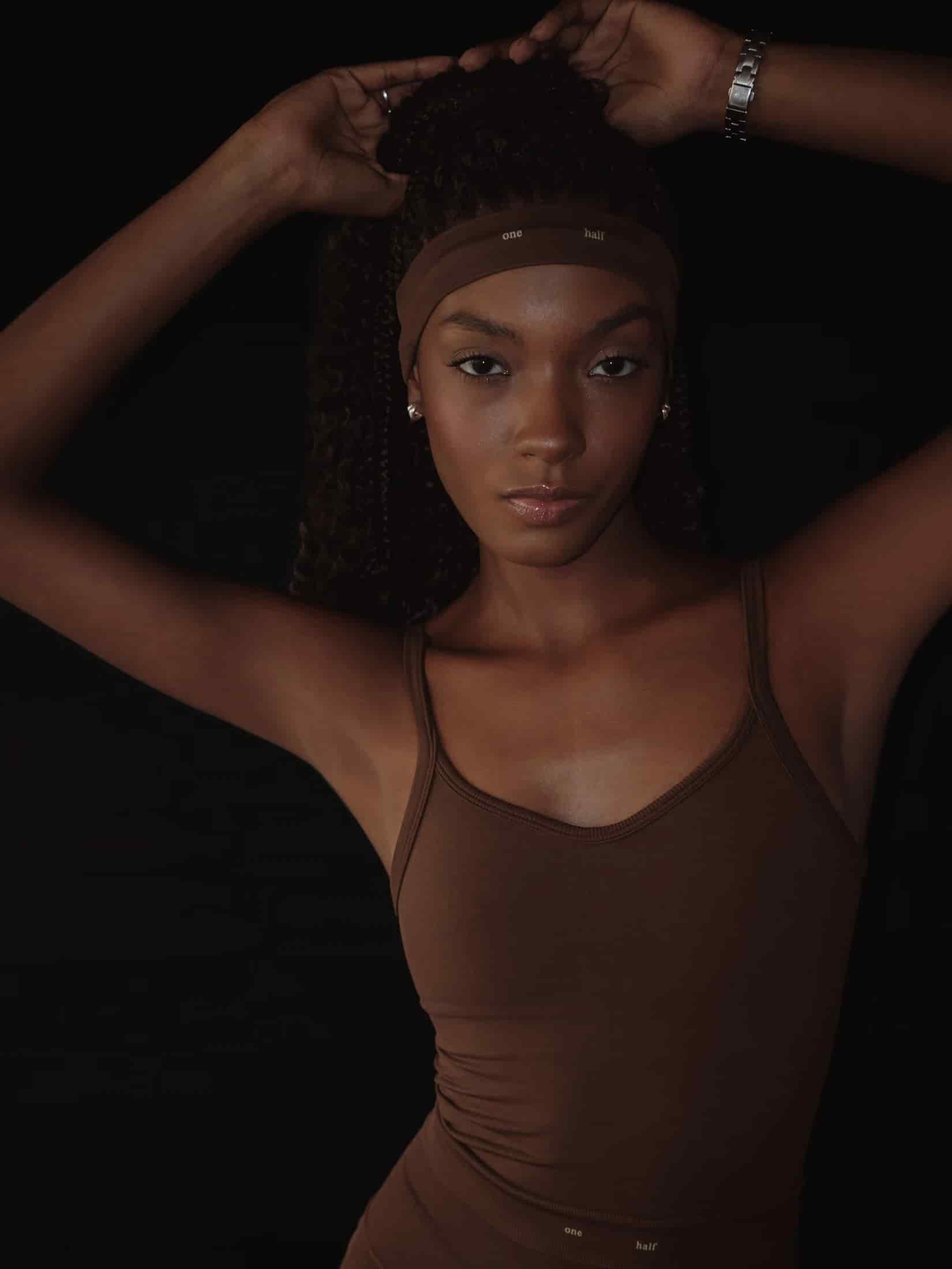 SEAMLESS HEADBAND - SEPIA - miniatura 5
