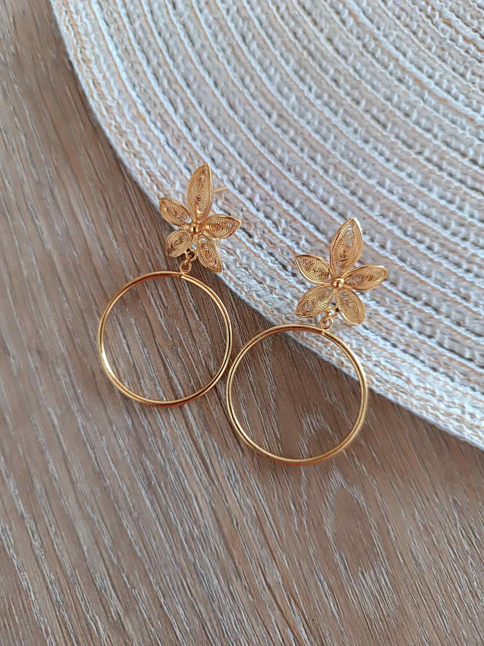 Aretes filigrana Tania - miniatura 4