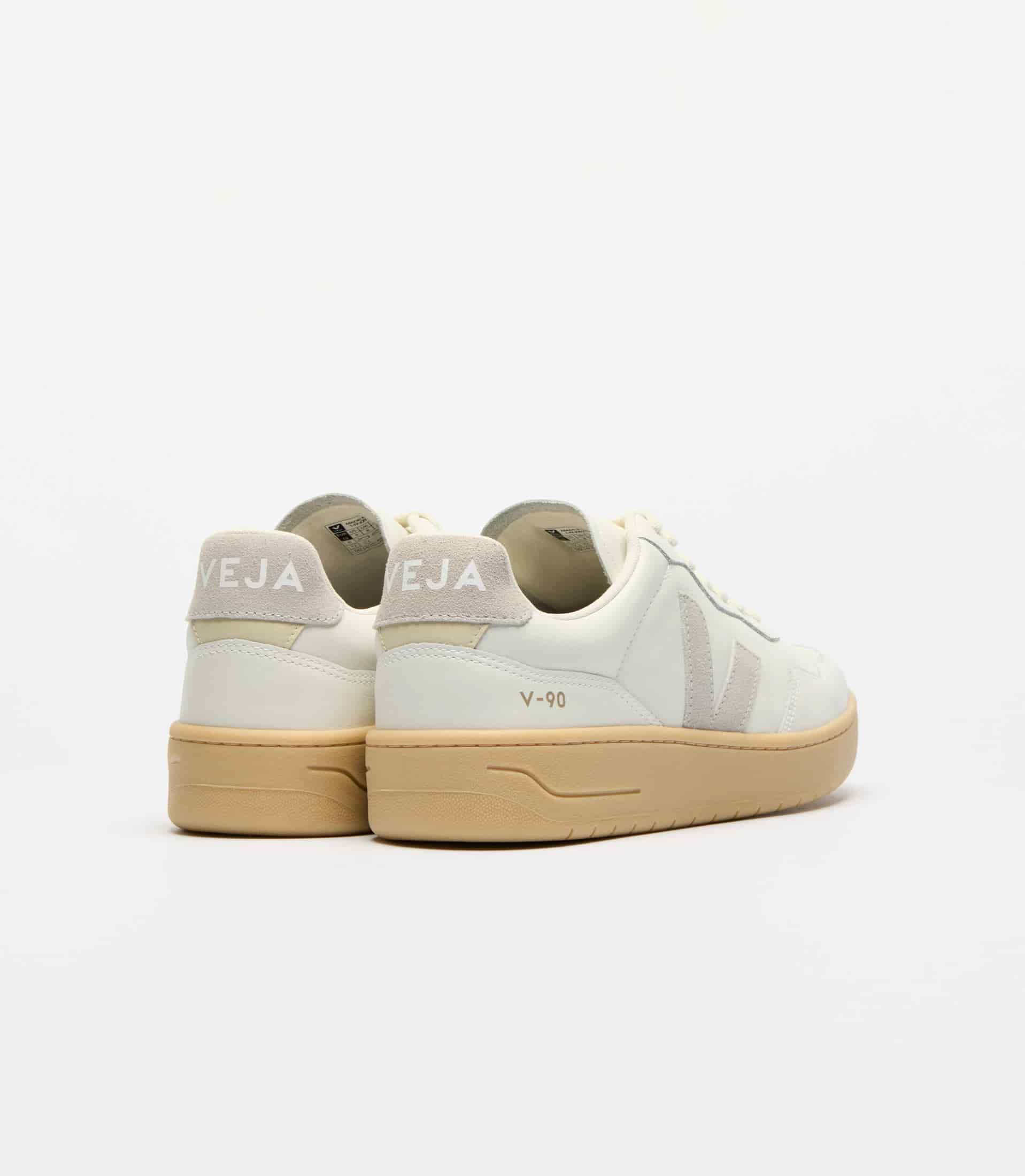 Tenis Veja V-90 Extra White Light Grey Natural - miniatura 2