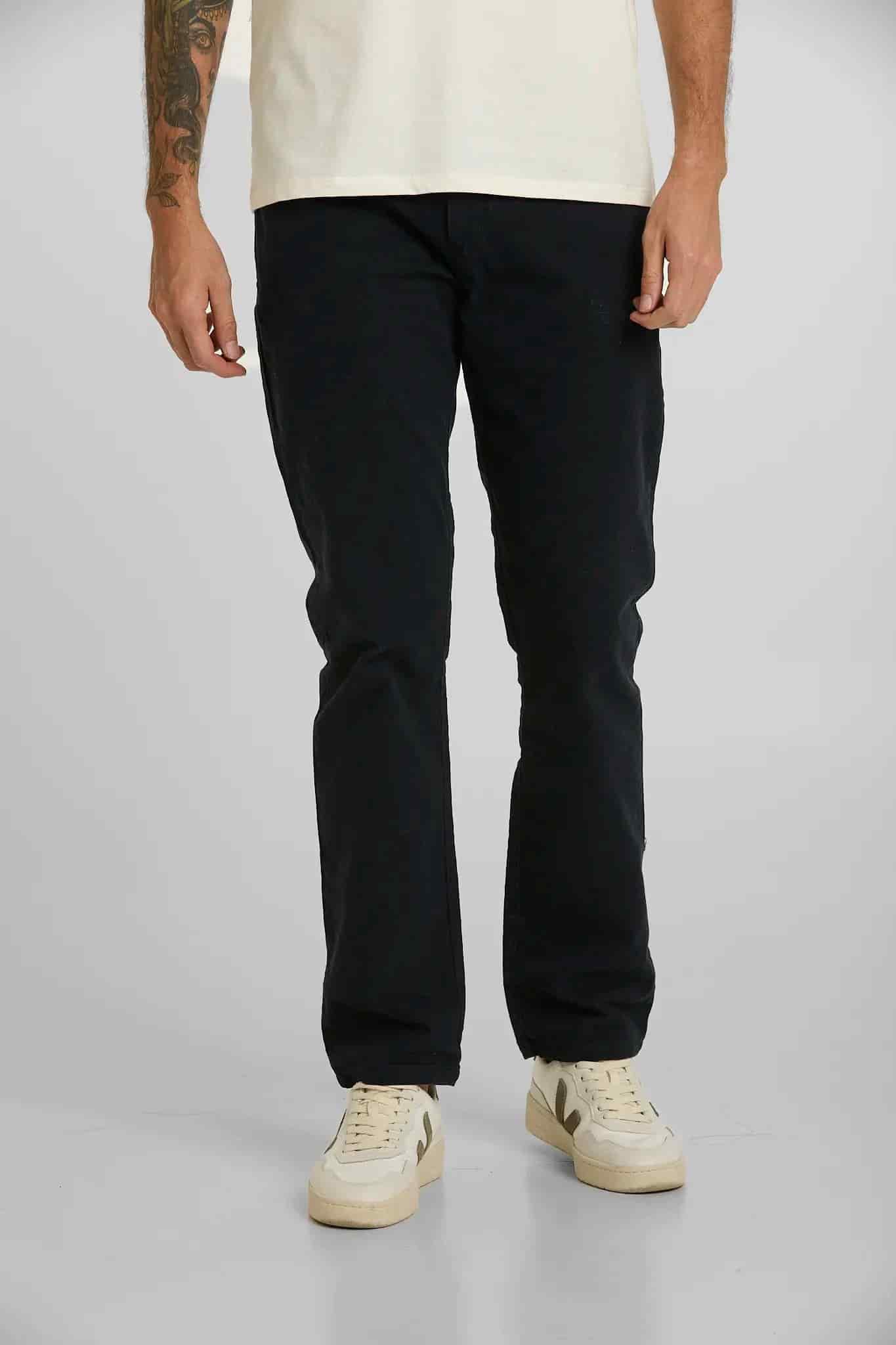 Pantalón five pocket azul oscuro - miniatura 1