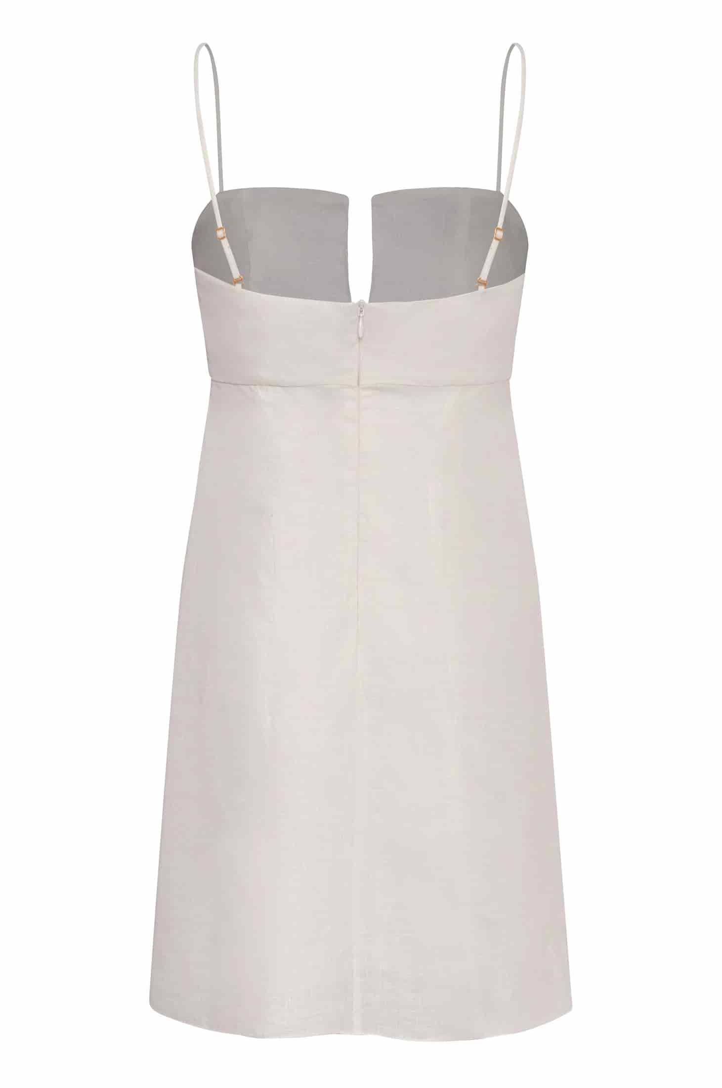 Antonia Linen Mini Dress / Terra Palm - miniatura 2