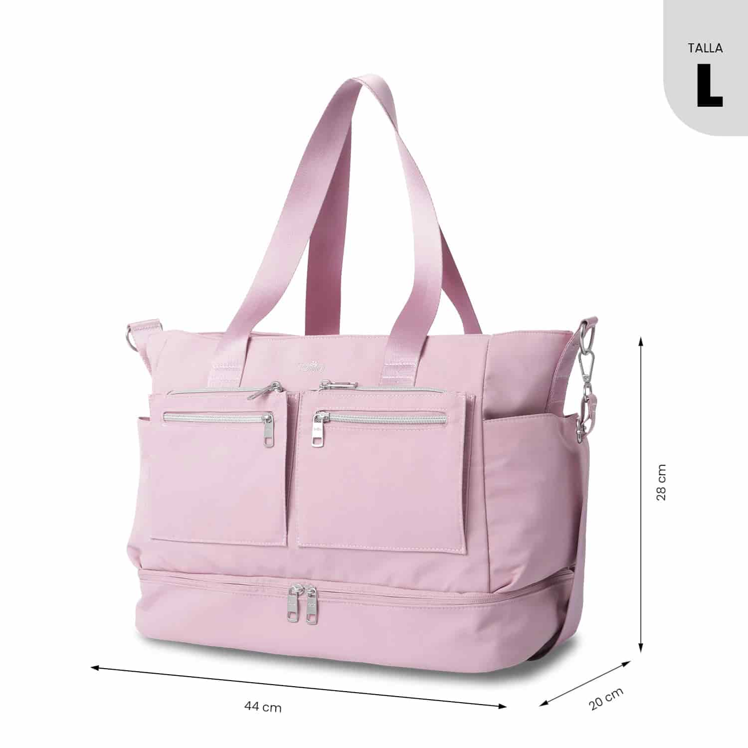 Bolso para Mujer Maxi Tote Grande Porta PC 16" Rosado - miniatura 3
