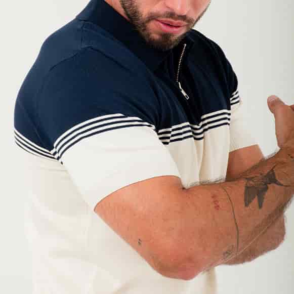 SUETER POLO MODA TEJIDO HOMBRE - miniatura 8