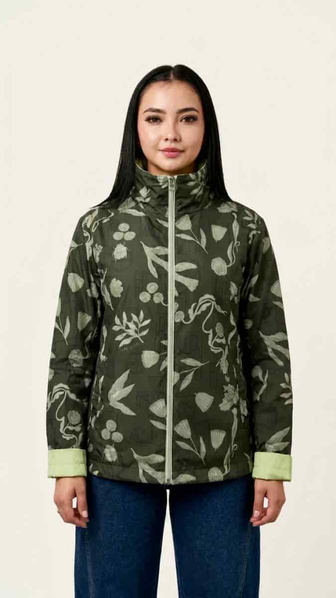 Chaqueta Doble Faz verde - miniatura 5