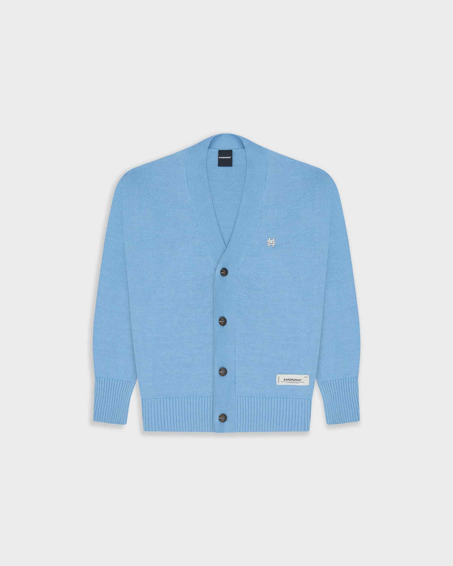 Knit Cardigan - Azul Claro - miniatura 1