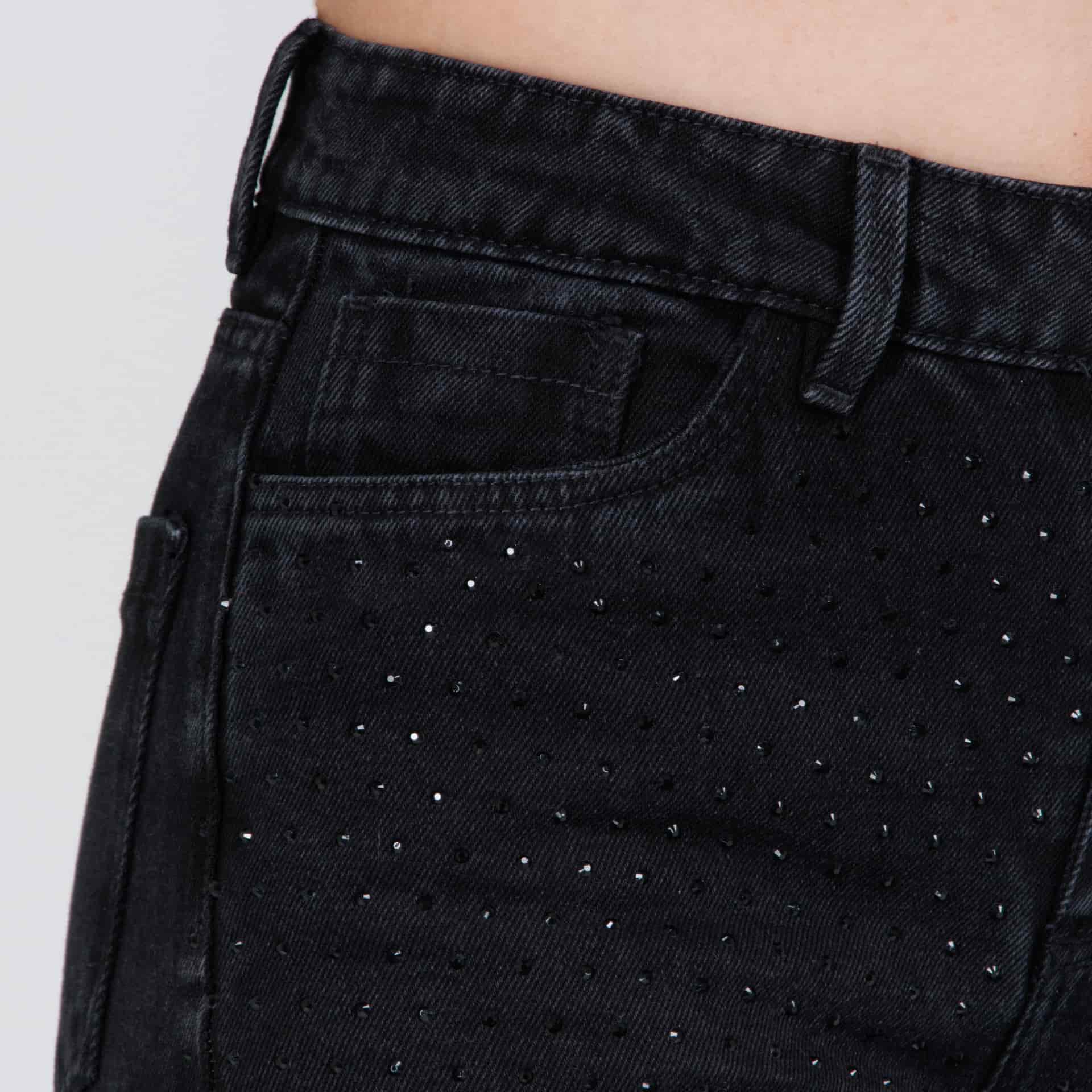 Jean Axspen Wide Leg Ax-2839 Gris Oscuro - miniatura 5