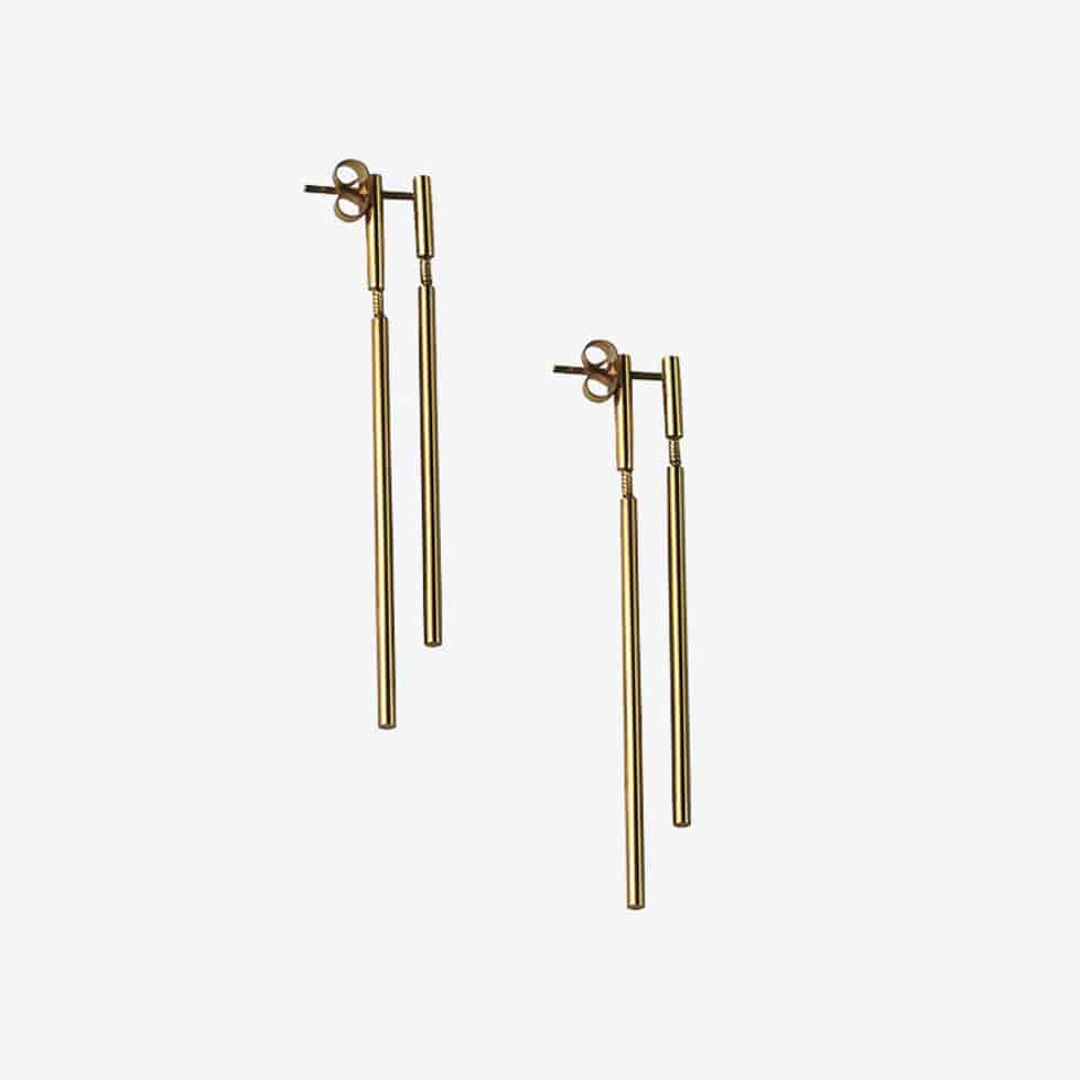 Aretes Ravdo Plateado - miniatura 3