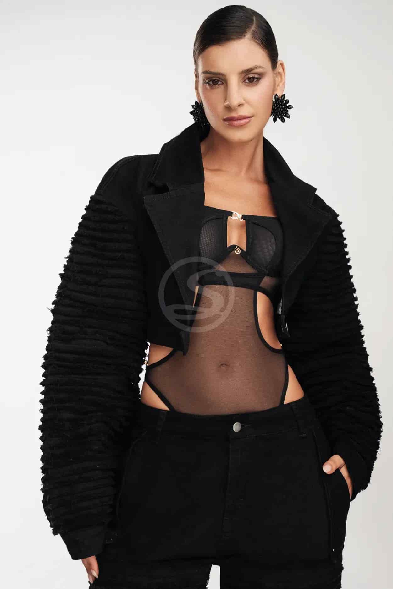 Chaqueta Mandato Negra Santísimas Ref. S-673 - miniatura 1