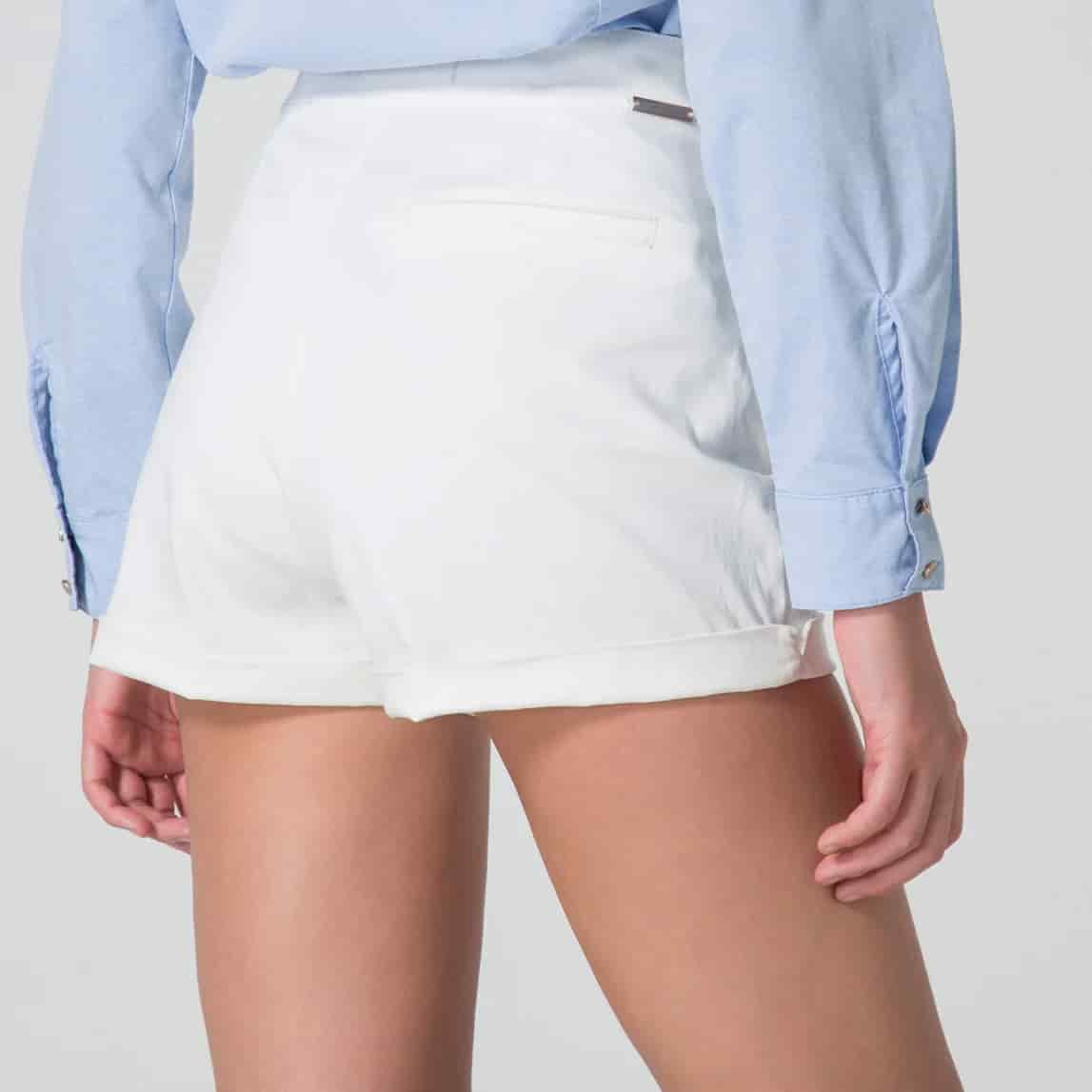 Short Dril Marinero Regular Lavanda - miniatura 4