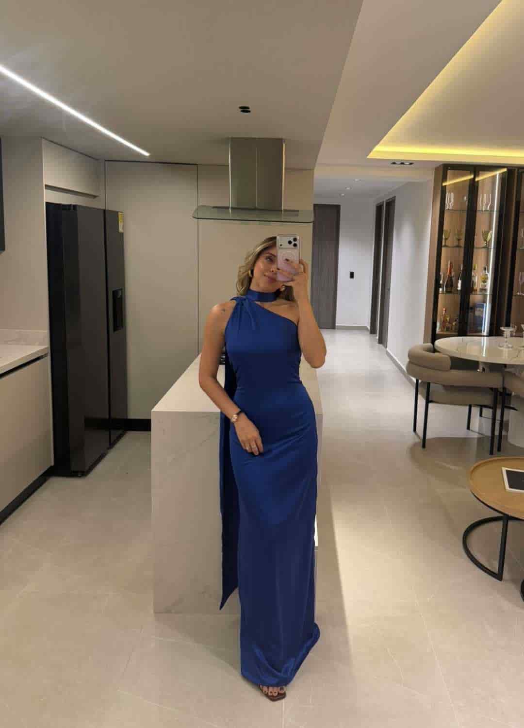Vestido Juana Azul - miniatura 2