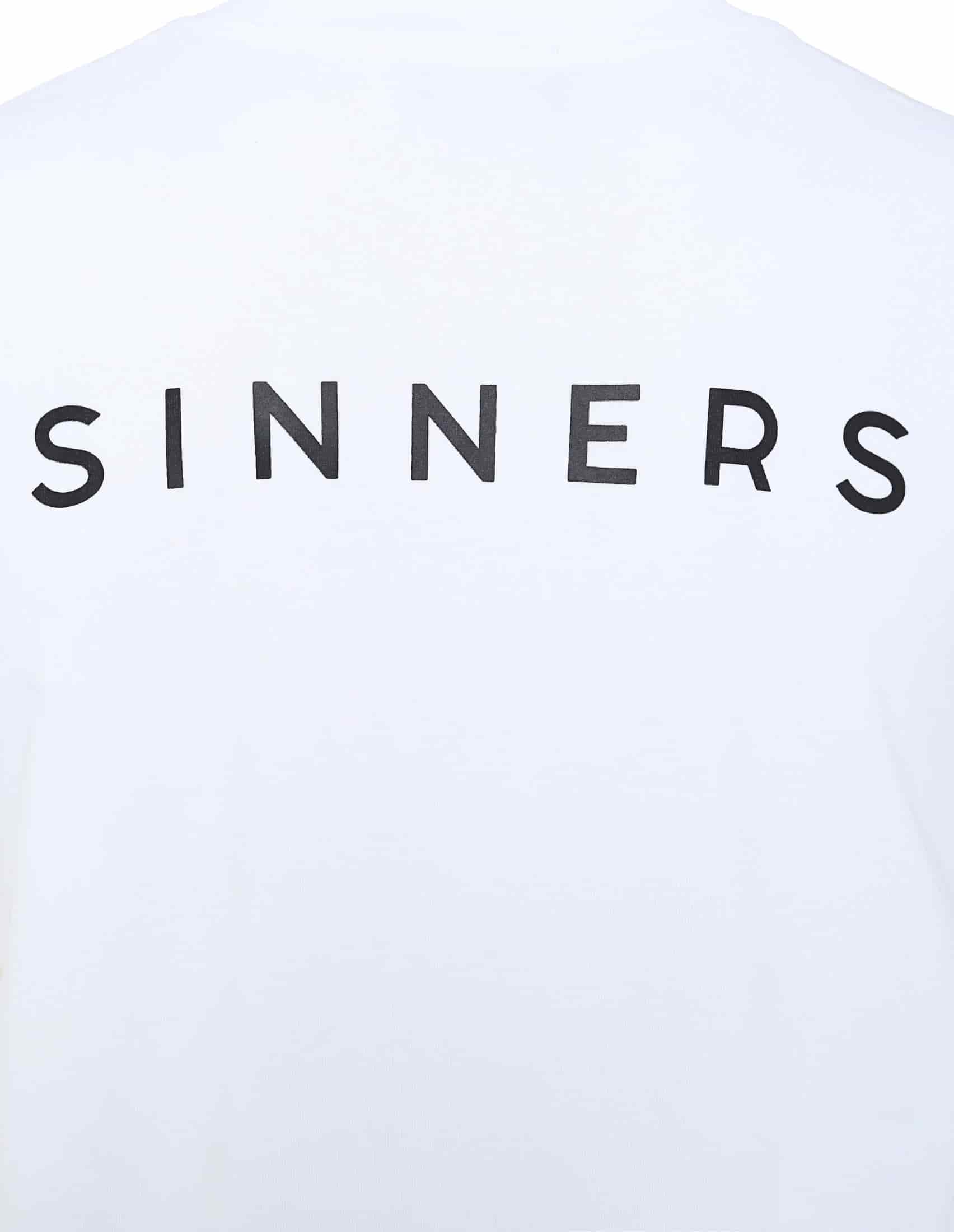 SINNERS LOGO WHITE T-SHIRT - miniatura 9