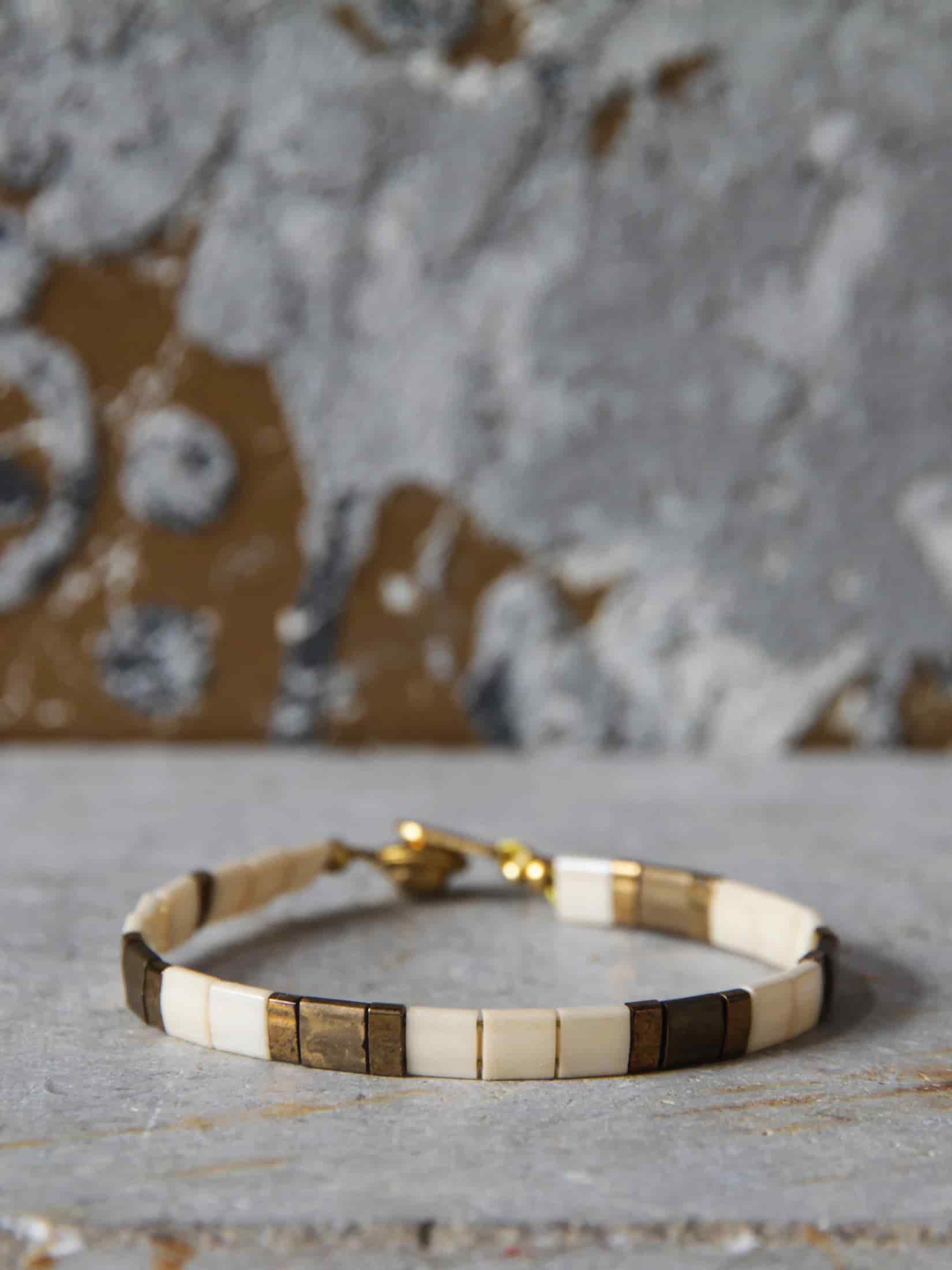 Brazalete Miyuki Tila Villa de Leyva 5mm - miniatura 2