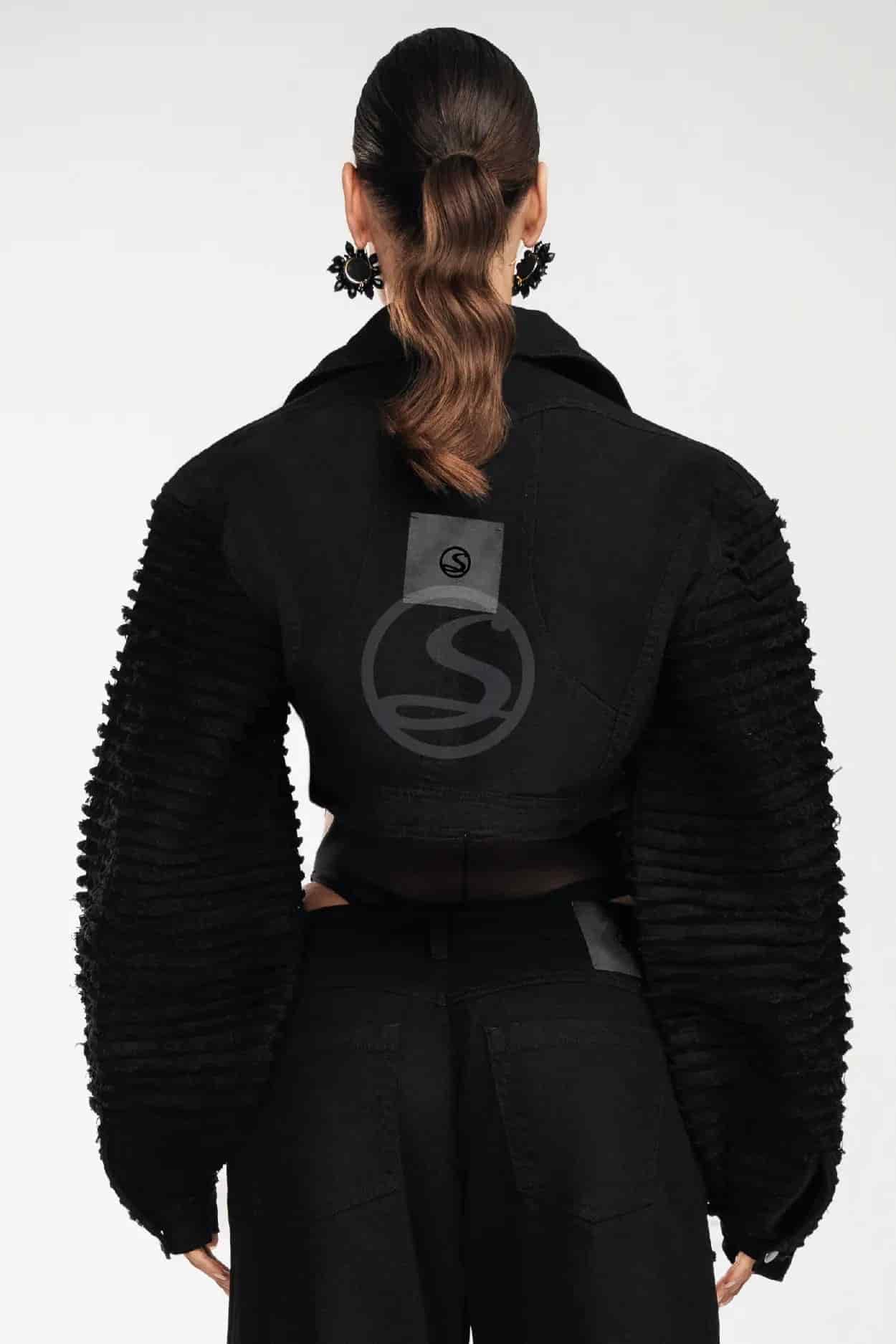 Chaqueta Mandato Negra Santísimas Ref. S-673 - miniatura 2