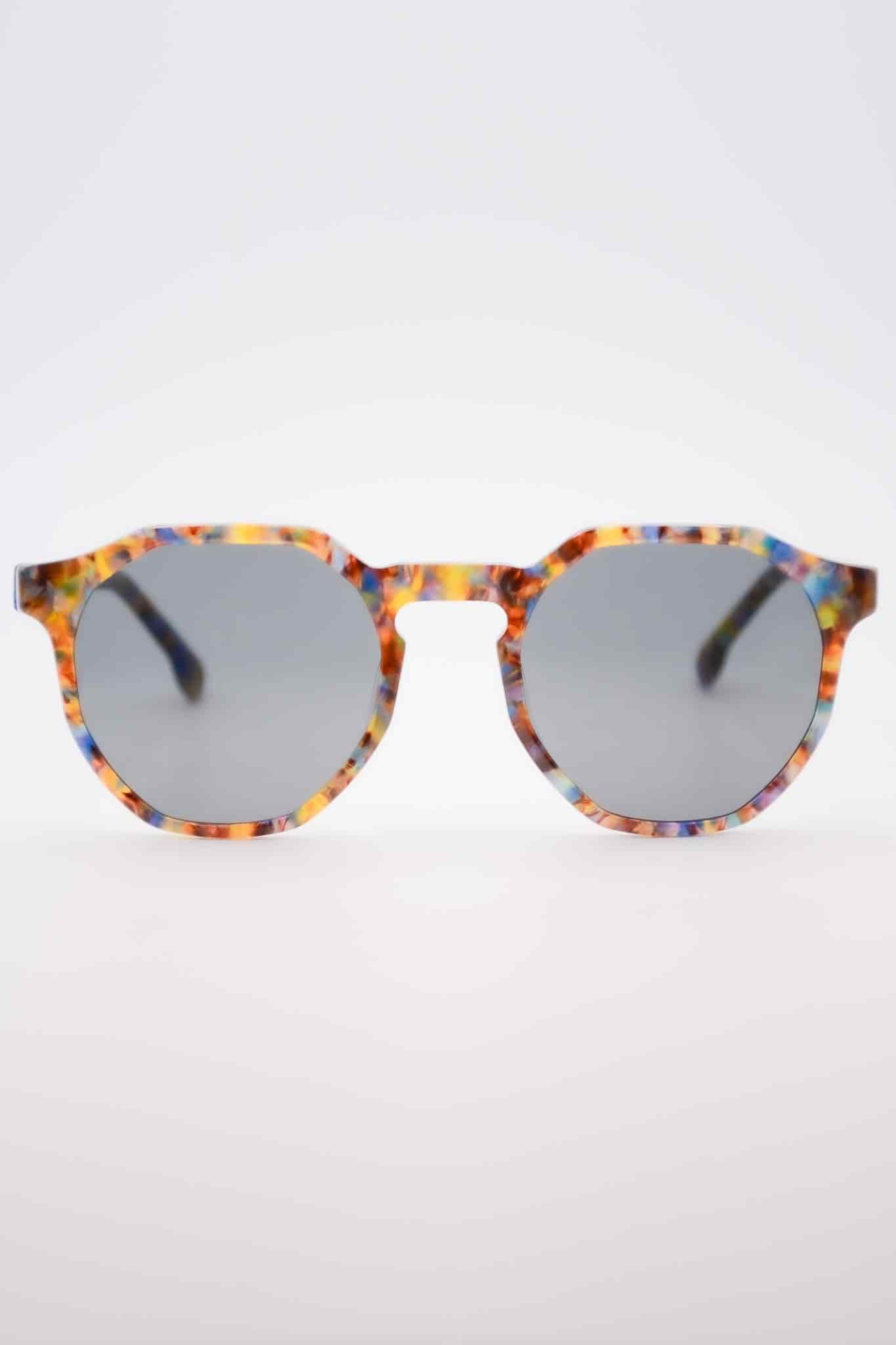 gafas de sol three mármol azul - miniatura 3