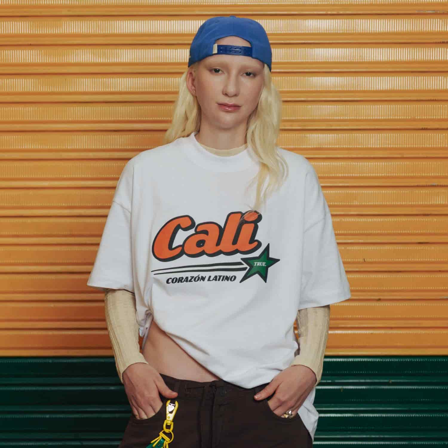 Cali Latin Heart T-Shirt - White - miniatura 2