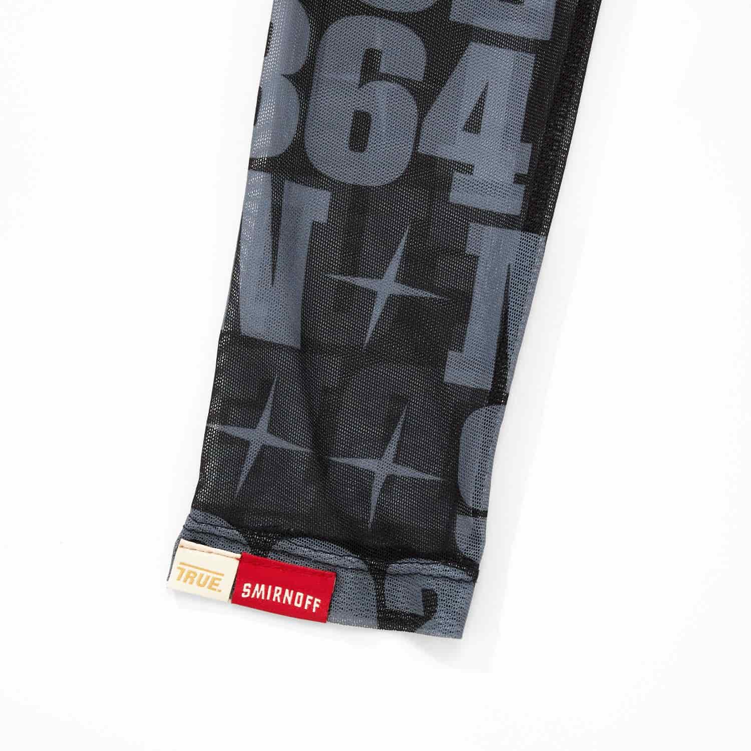 True X Smirnoff Mesh Bodysuit - Black - miniatura 7