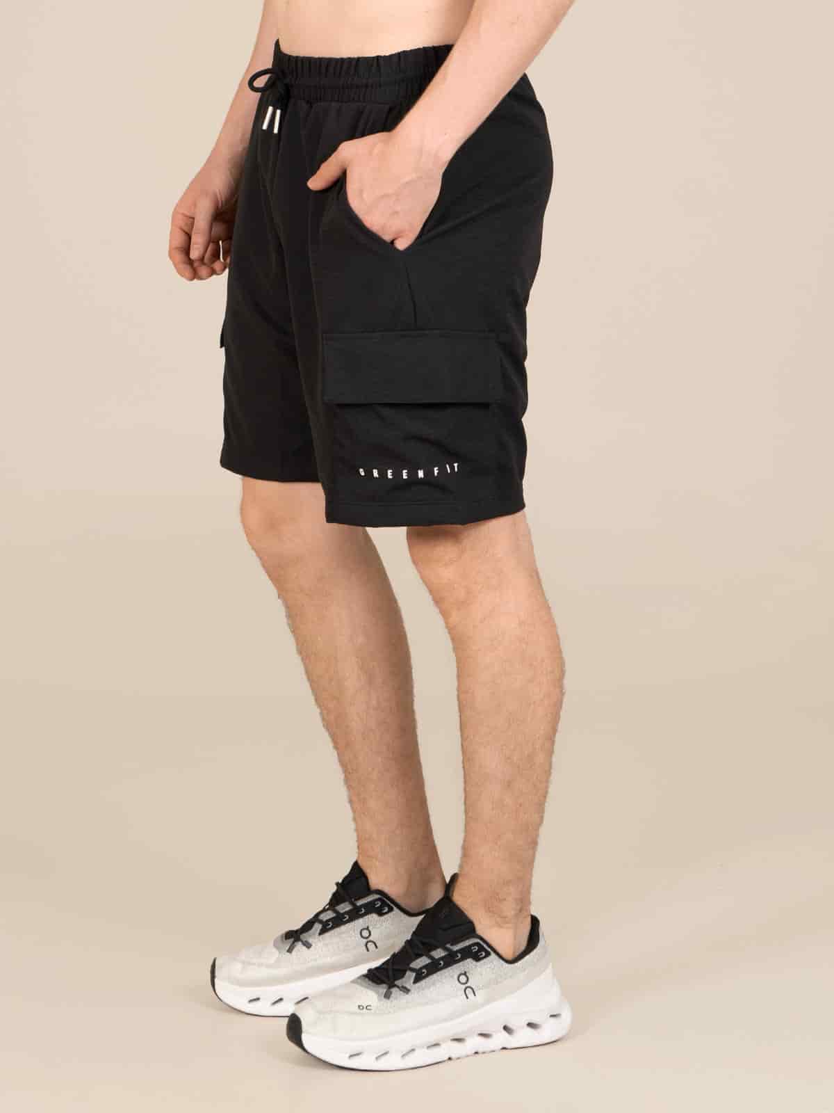 Pantaloneta jordan grecia negra - miniatura 2