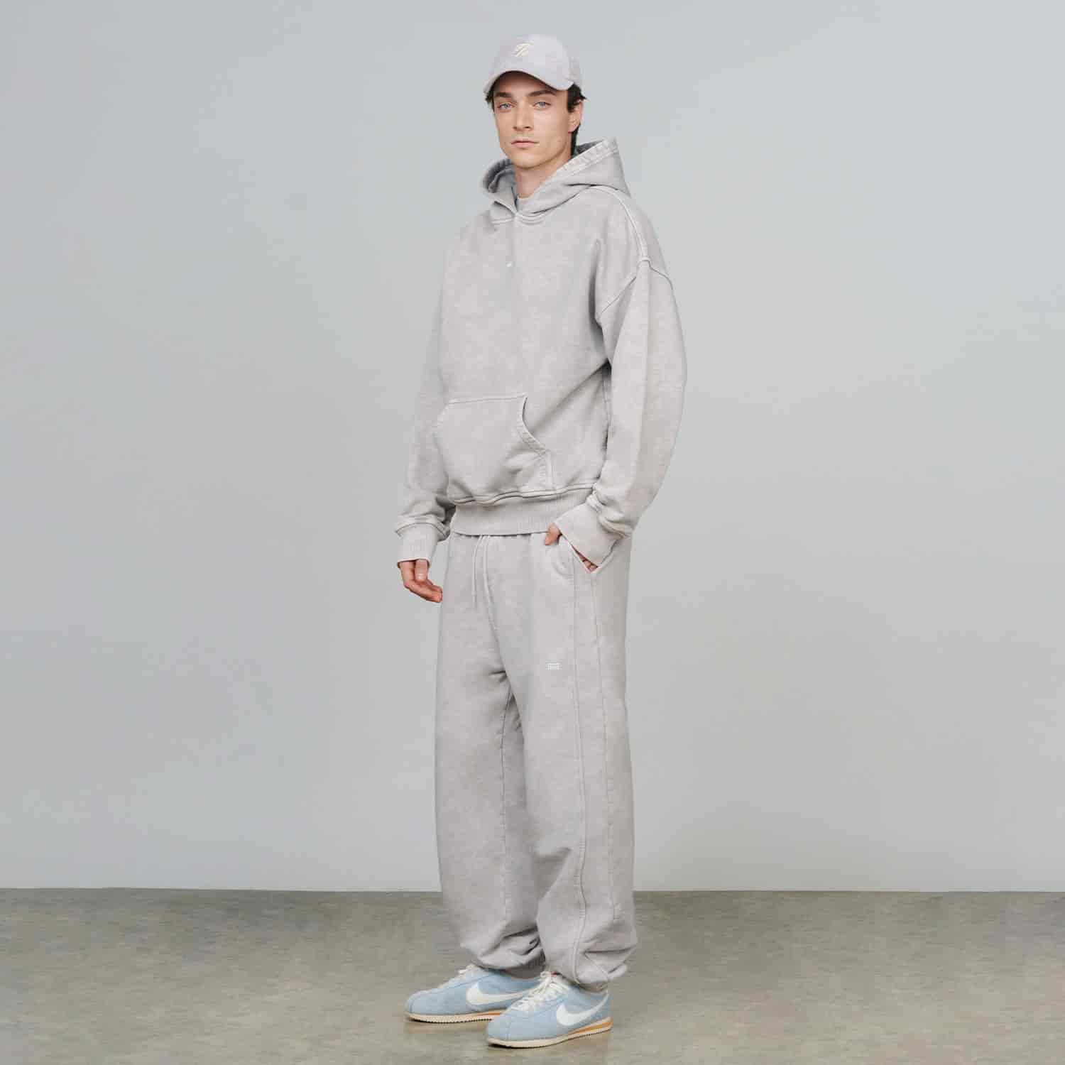 True Classic Hoodie - Washed Gray - miniatura 4