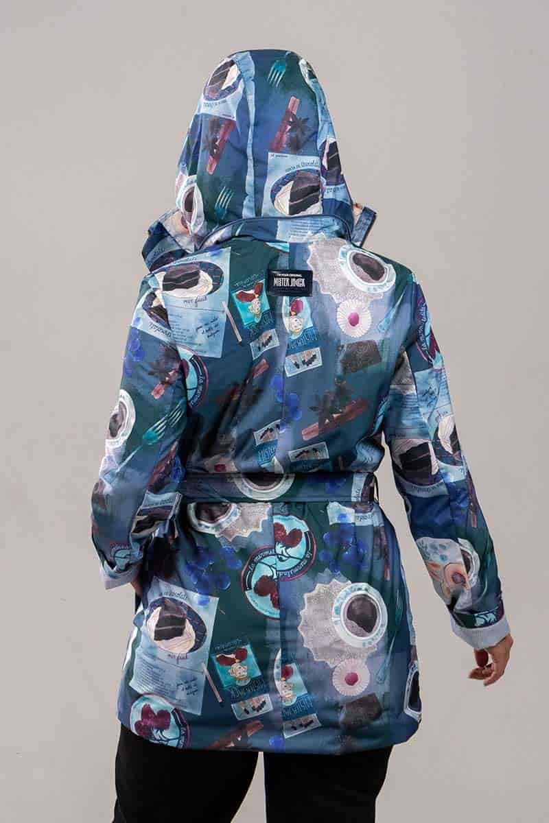 Parka Trench Tinto De Medianoche - miniatura 5