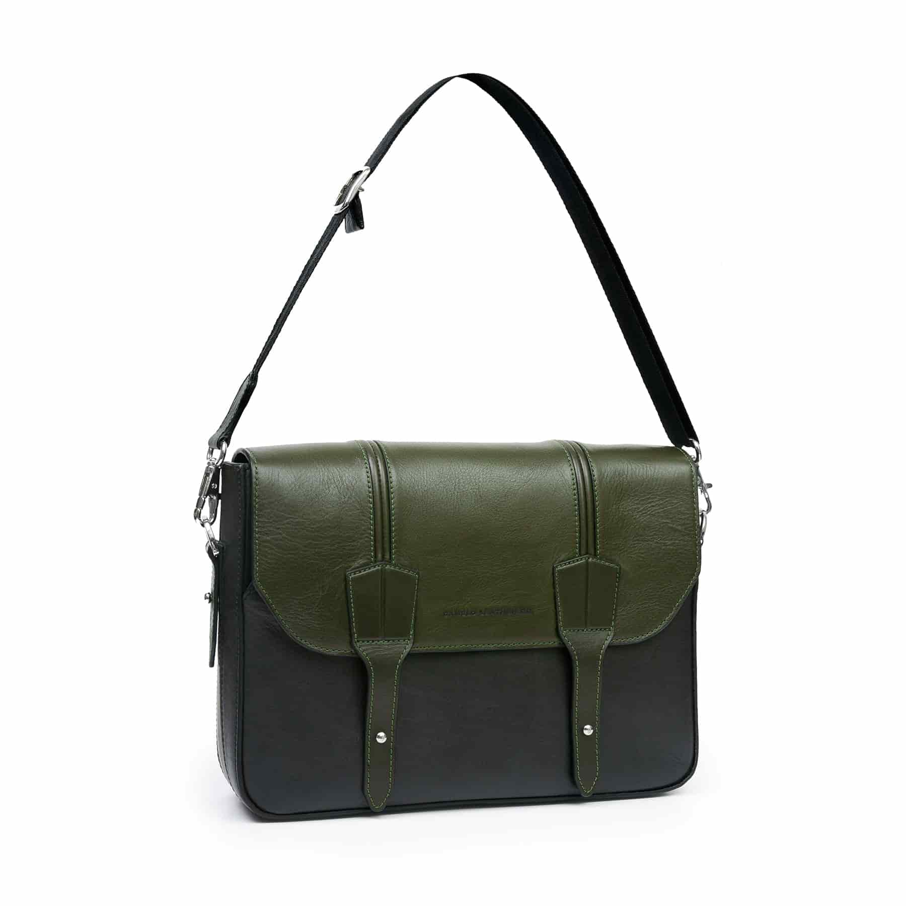 Heritage Messenger Black and Olive - miniatura 1