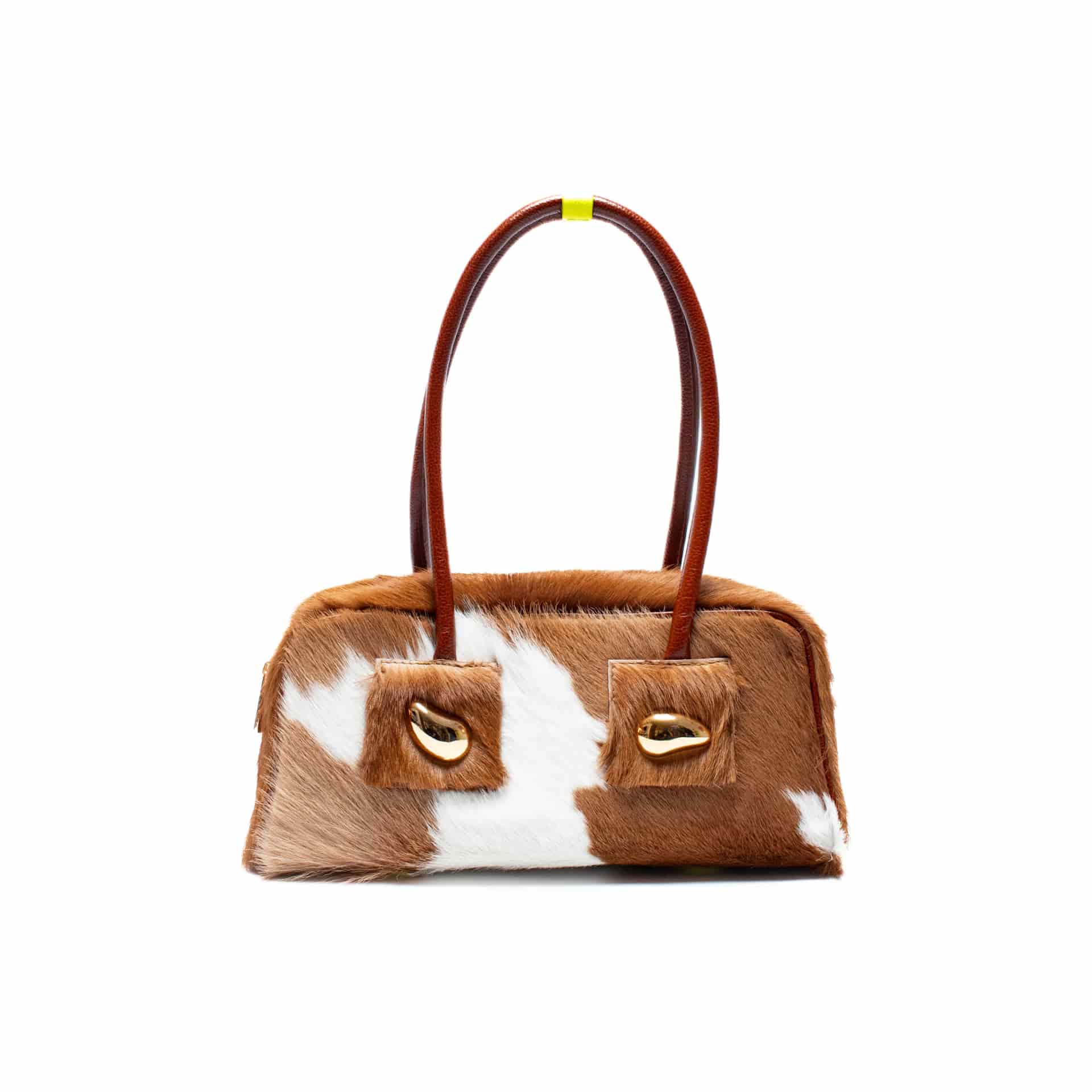 BAGUETTE BAG PELO - Cow Hair Café - miniatura 1