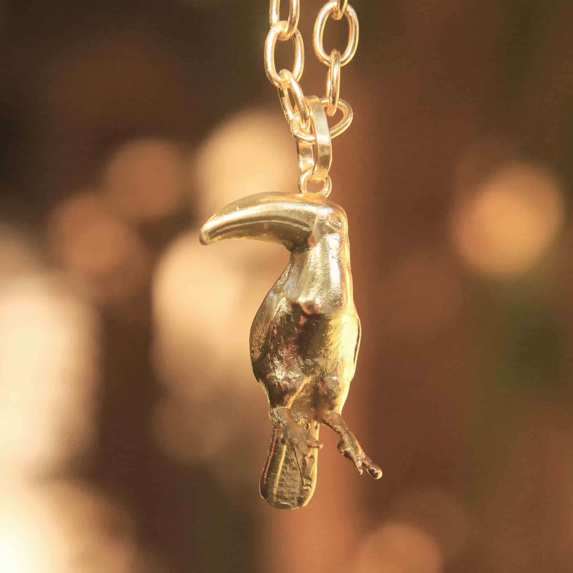 Cadena con tucán - miniatura 4