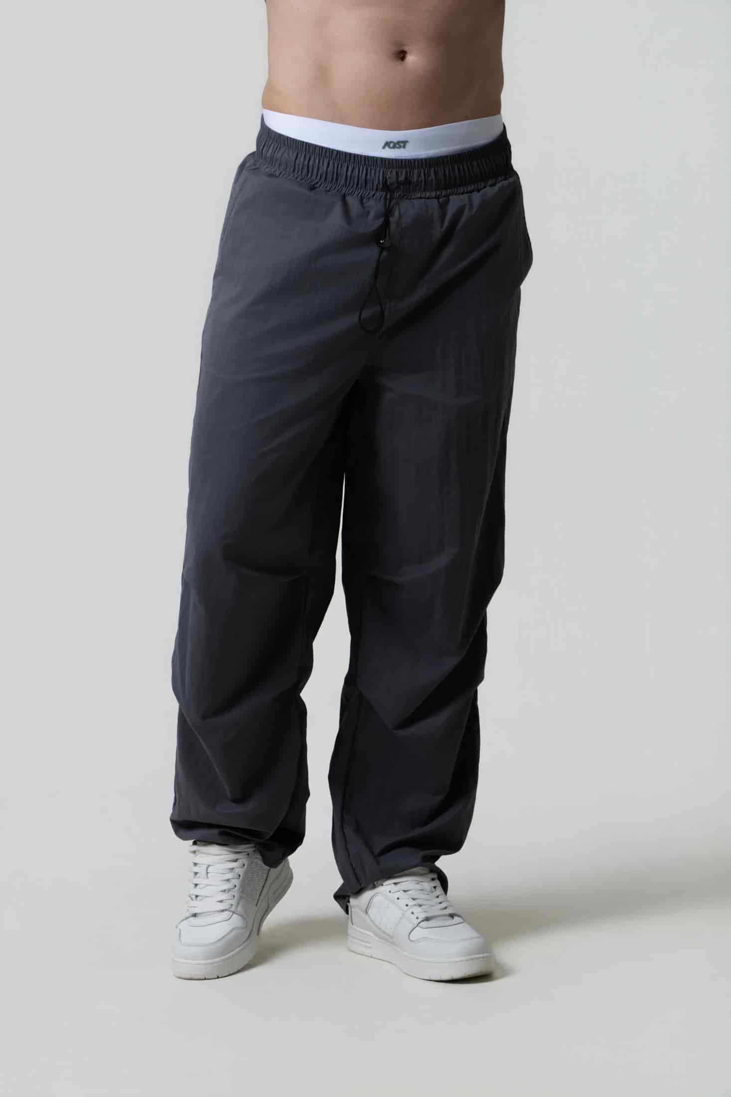 PANTALON JOGG COLOR GRIS OSCURO - miniatura 1