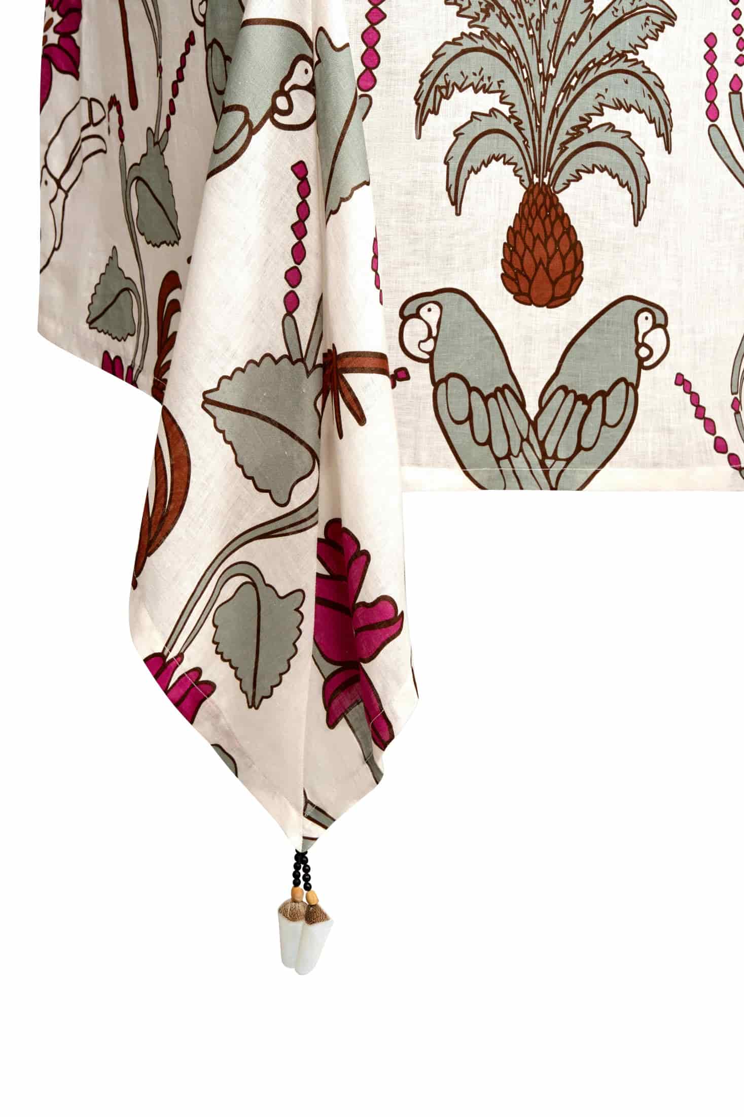 Tablecloth Fuchsia Garden - Midi - miniatura 2