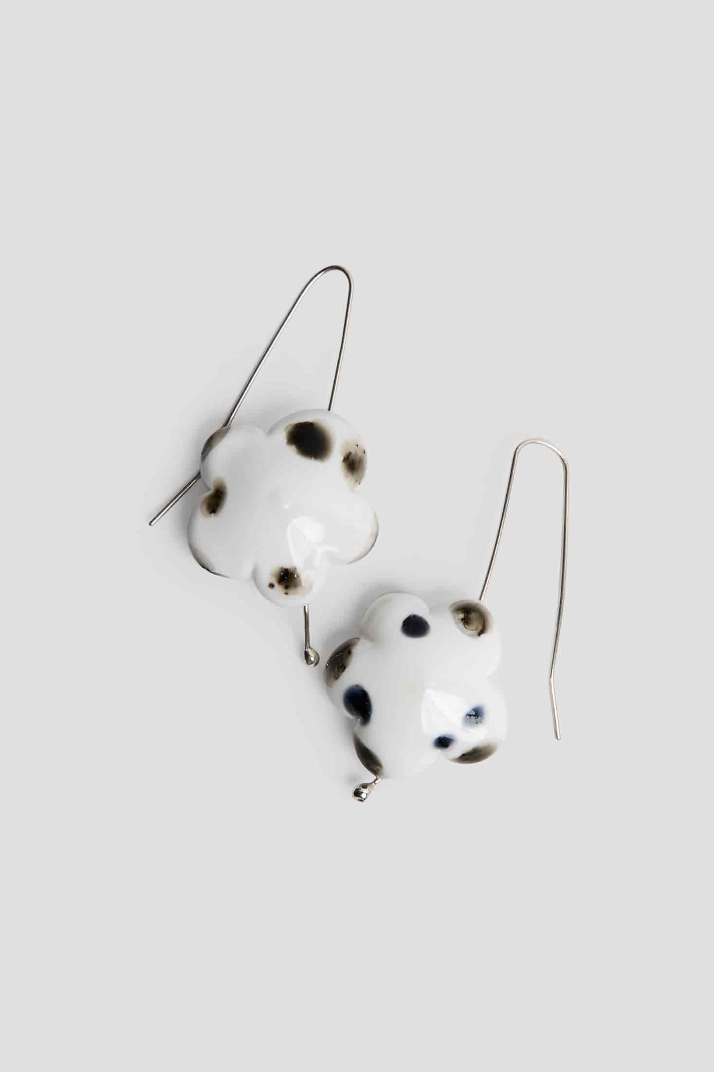 Aretes flor dálmata - miniatura 1