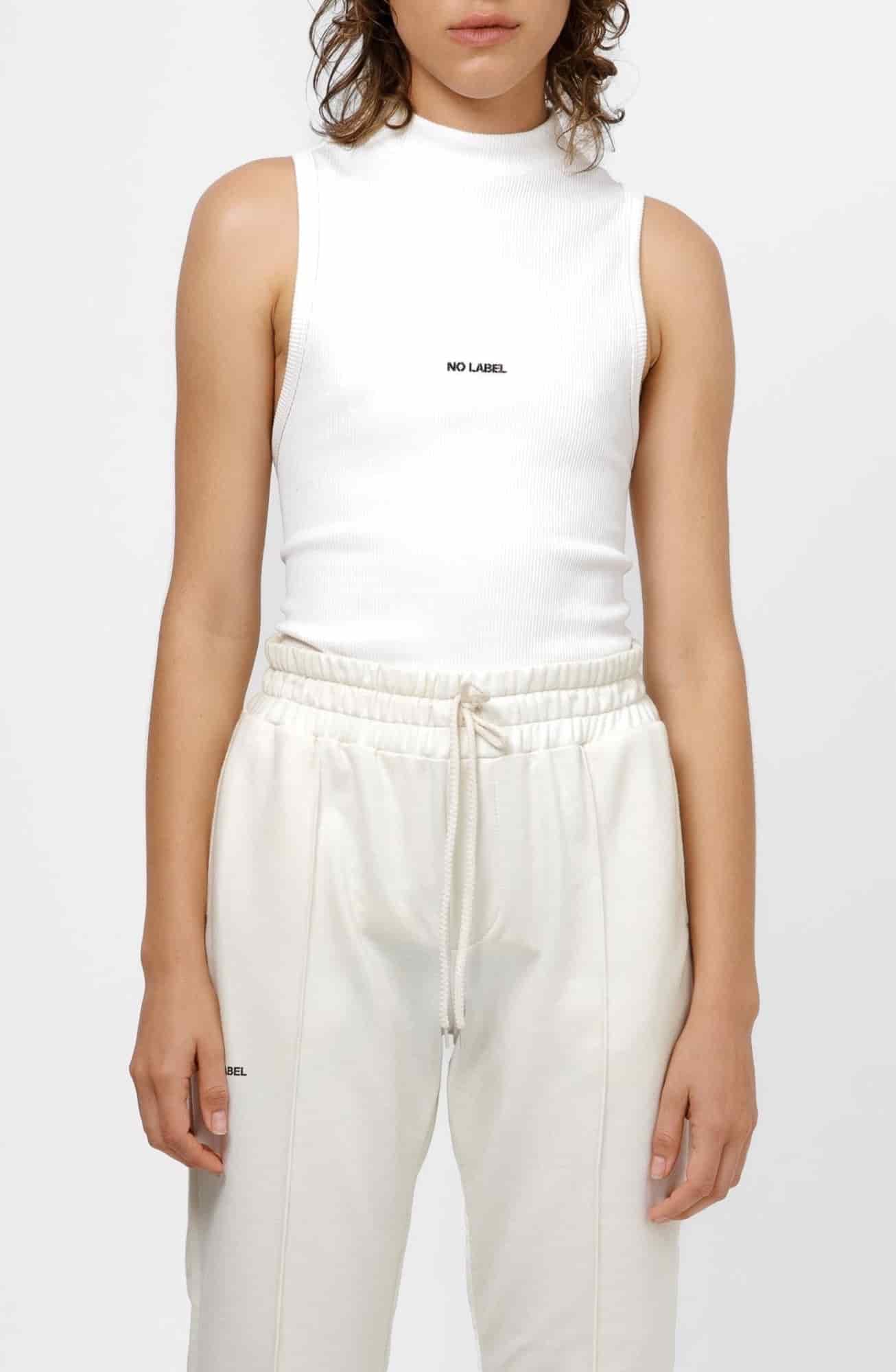 Hi-Neck Tank Top - Blanco (Tipo B) - miniatura 1