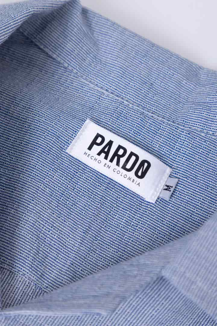 Camisa mini rayas azules - miniatura 5