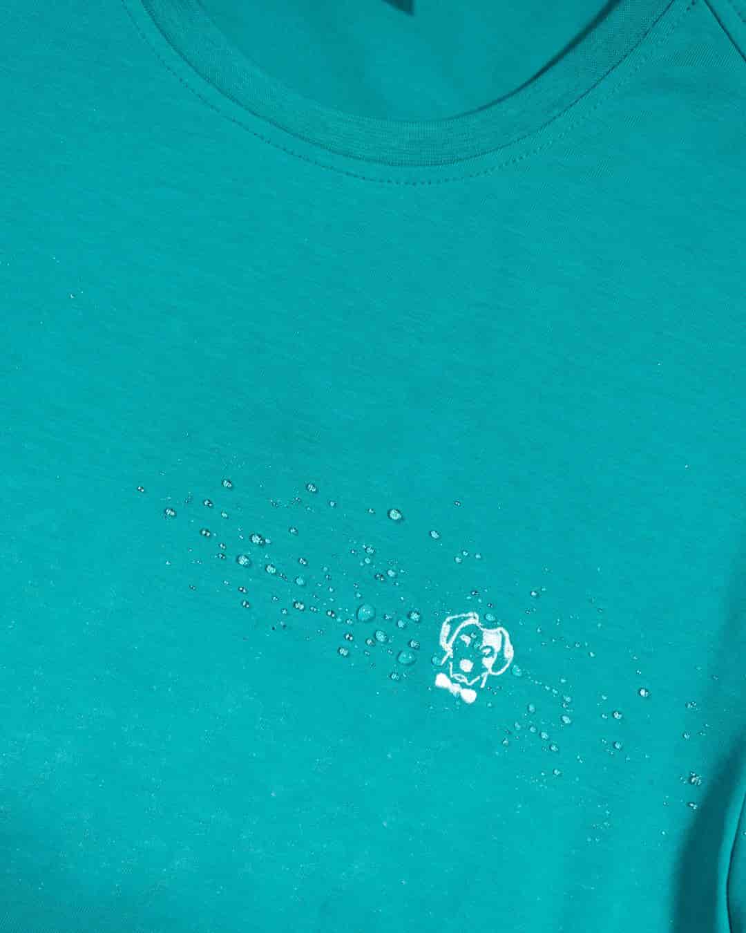 Camiseta Antimanchas Verde Esmeralda - Talla Regular - miniatura 4
