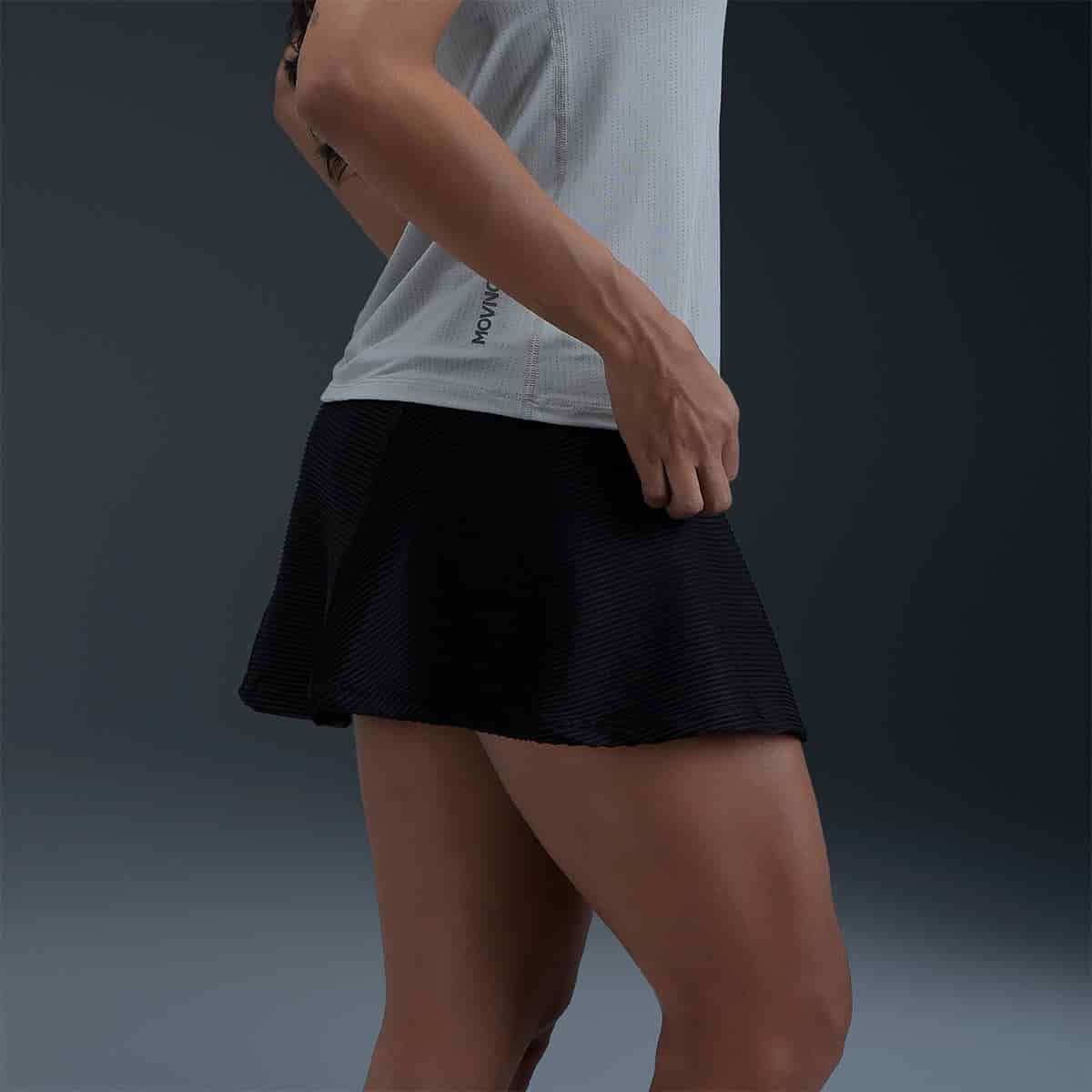 Falda Deportiva Negra Mujer - miniatura 3