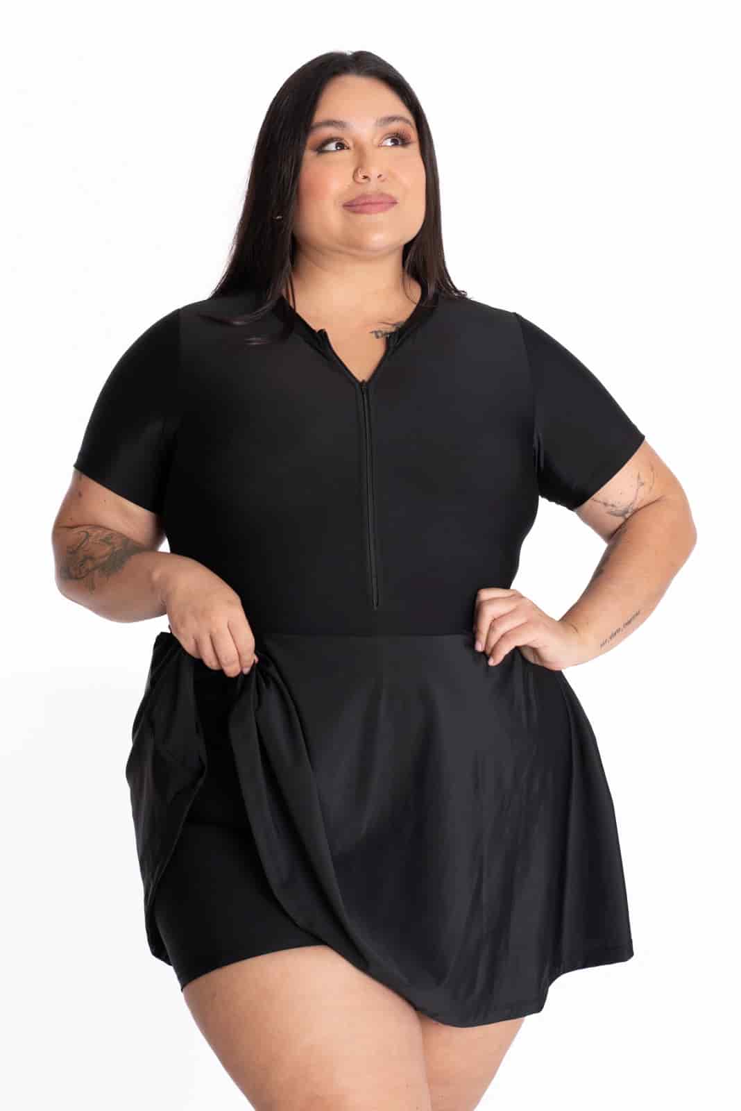 Vestido Venus Negro - miniatura 1