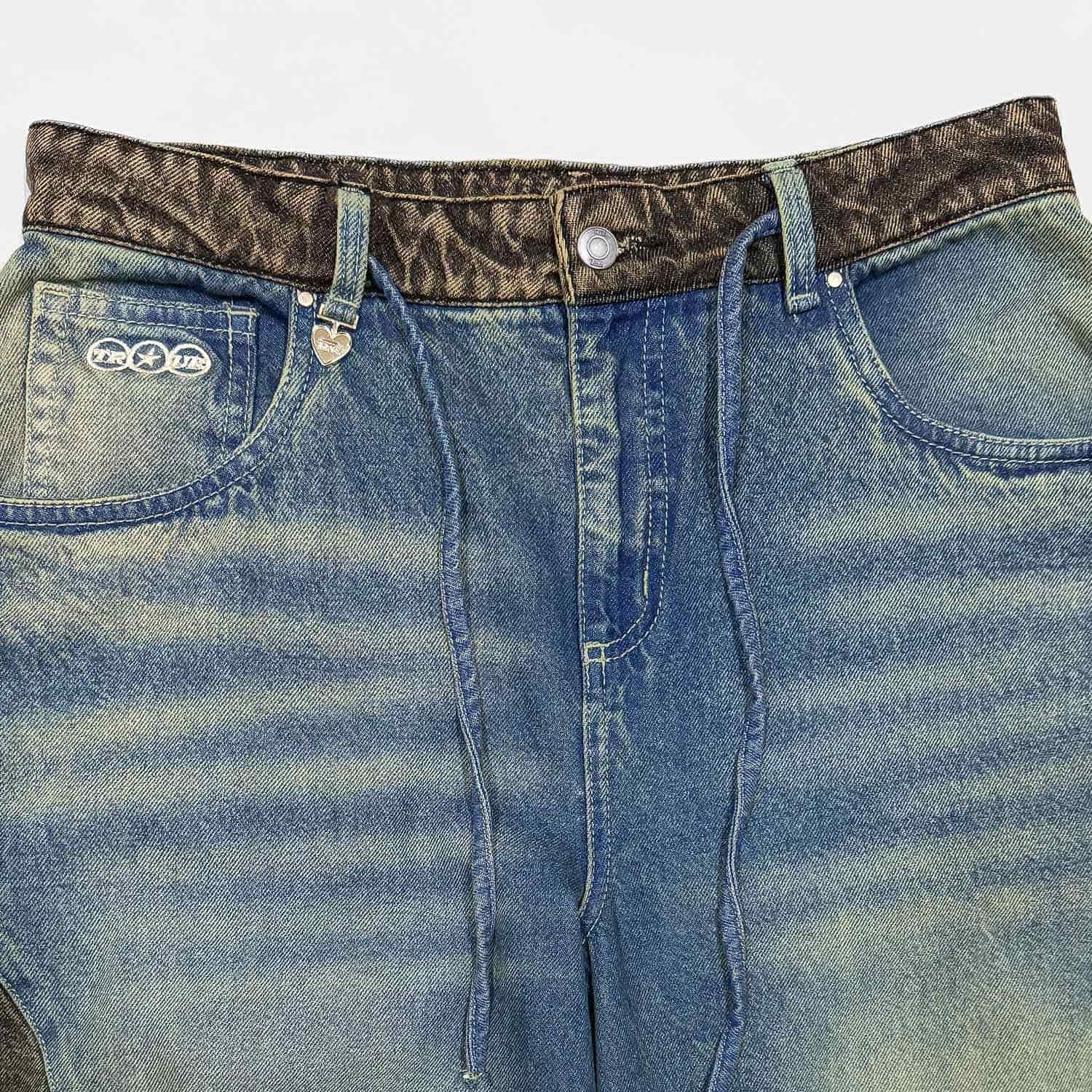 The True Spirit Denim Pants - Light Blue - miniatura 4