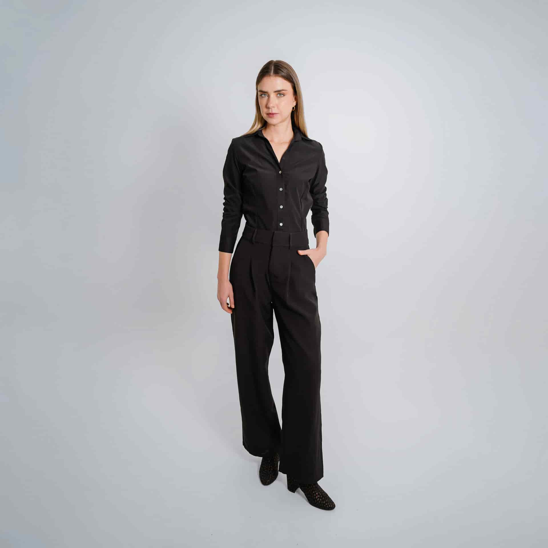 Pantalon Tiro Alto Bota Recta - miniatura 5