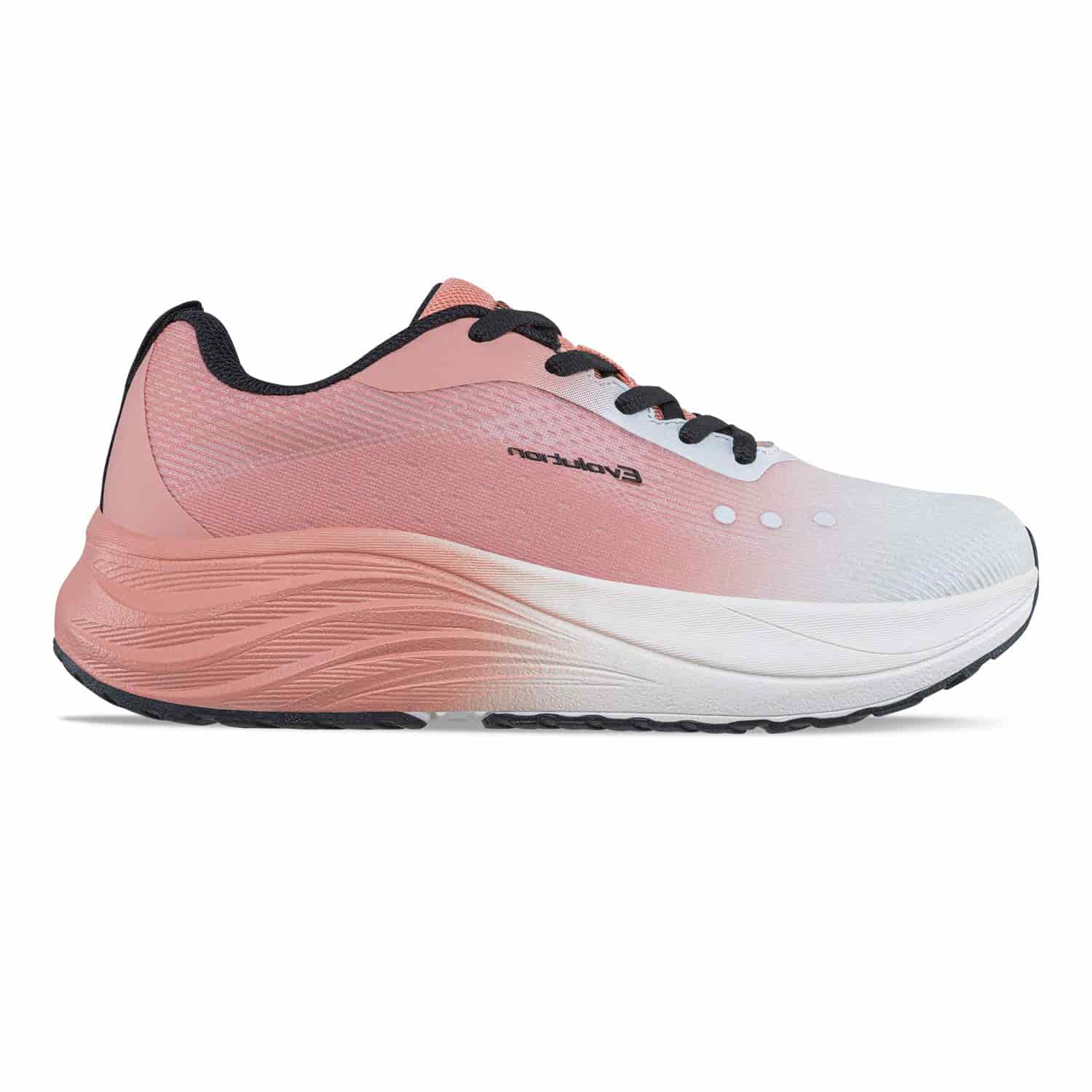 Tenis Running Wibo Blanco-Coral Croydon Para Mujer - miniatura 2